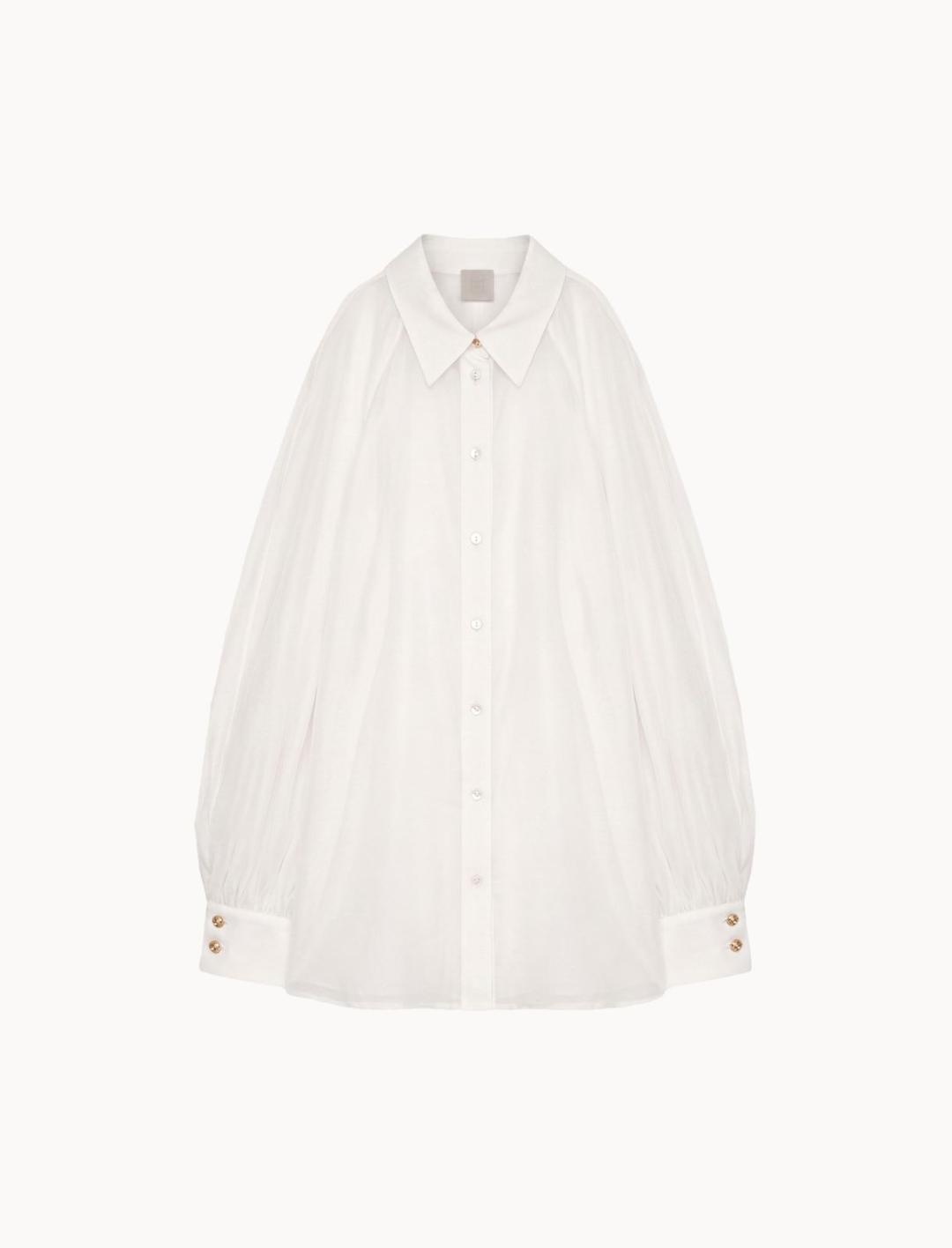 Camicia in mussola di cotone e seta | Marella Camicia in mussola di cotone e seta - 1 | Marella