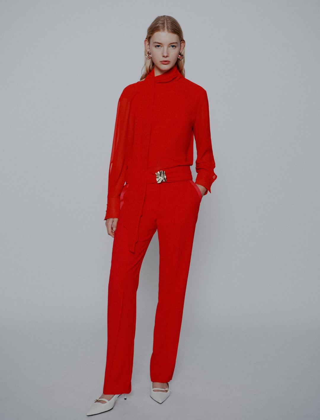 Blusa in georgette crêpe | Marella Blusa in georgette crêpe | Marella