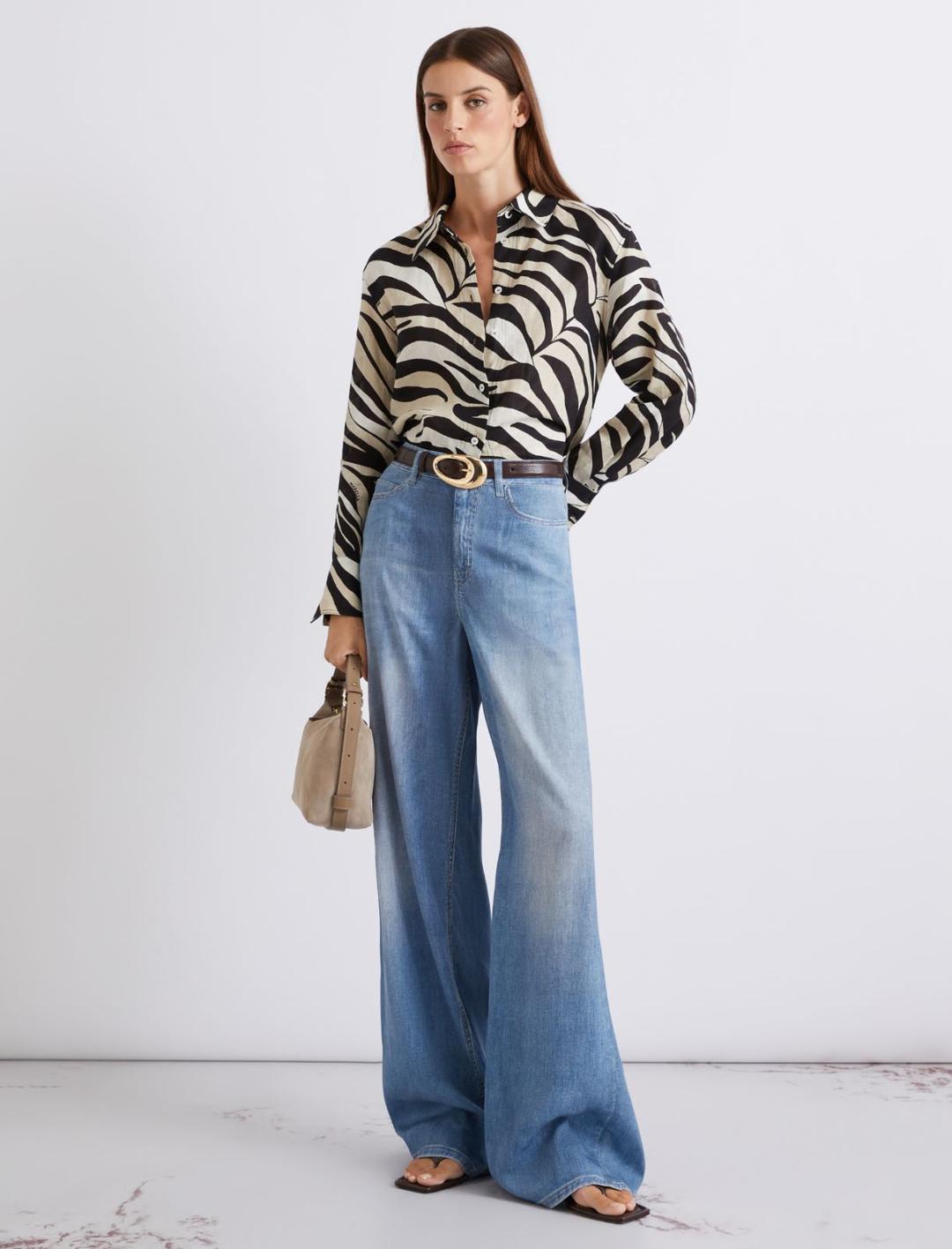 Camicia in lino stampato | Marella Camicia in lino stampato - 2 | Marella