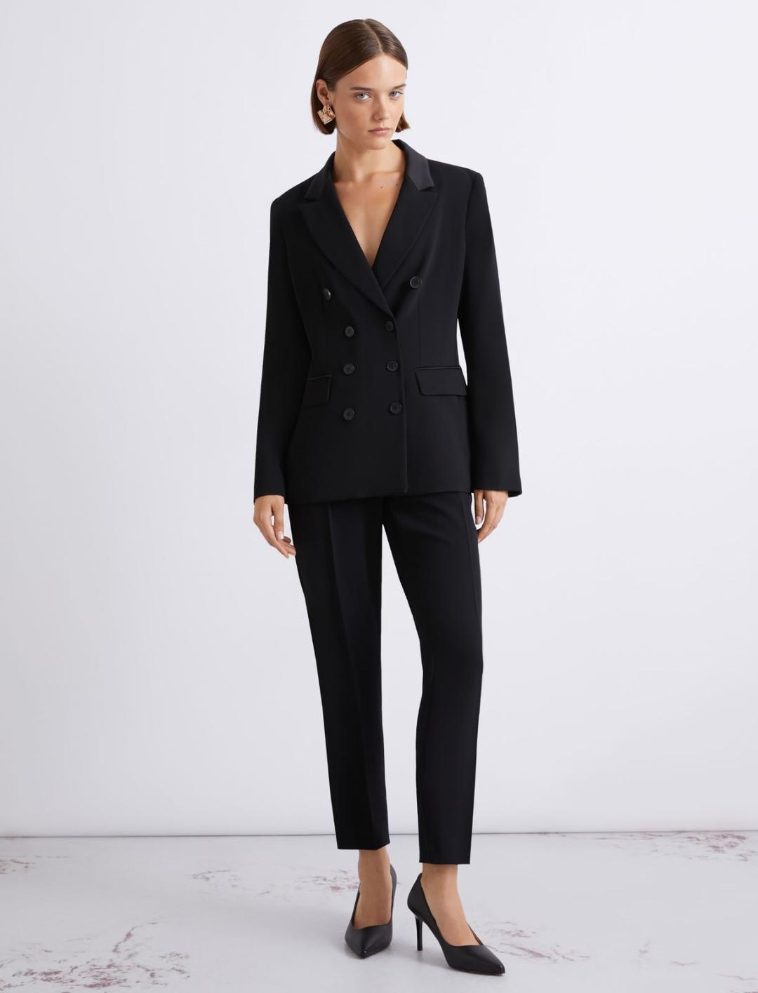 Pantalone chino in envers satin | Marella Pantalone chino in envers satin - 2 | Marella