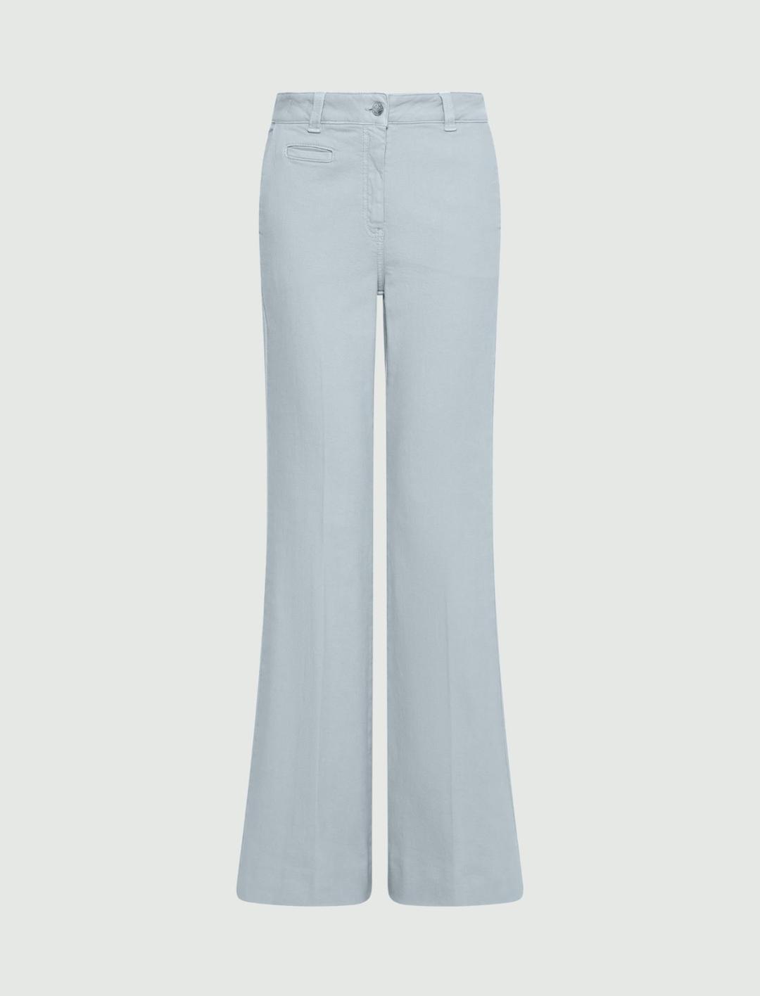 Pantaloni wide leg in cotone stretch | Marella Pantaloni wide leg in cotone stretch - 1 | Marella