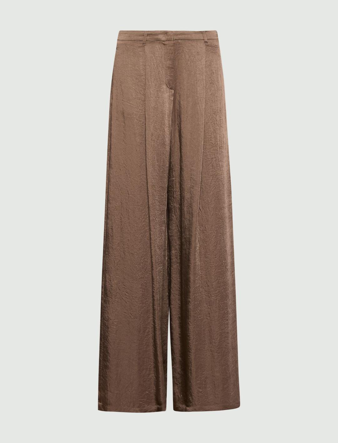 Pantalone ampio in twill crinckle | Marella Pantalone ampio in twill crinckle - 1 | Marella