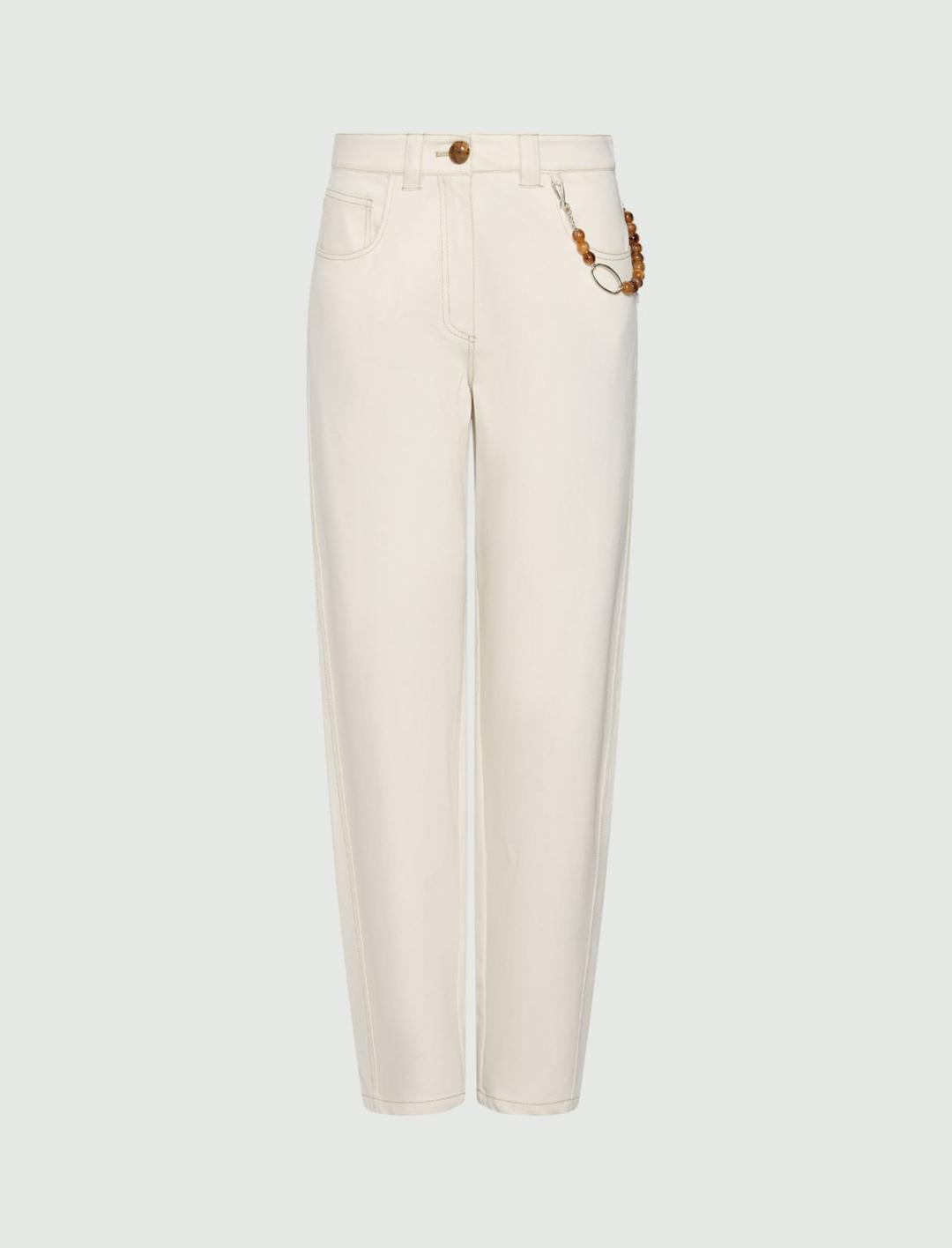 Pantalone barrel in cotone stretch | Marella Pantalone barrel in cotone stretch - 1 | Marella
