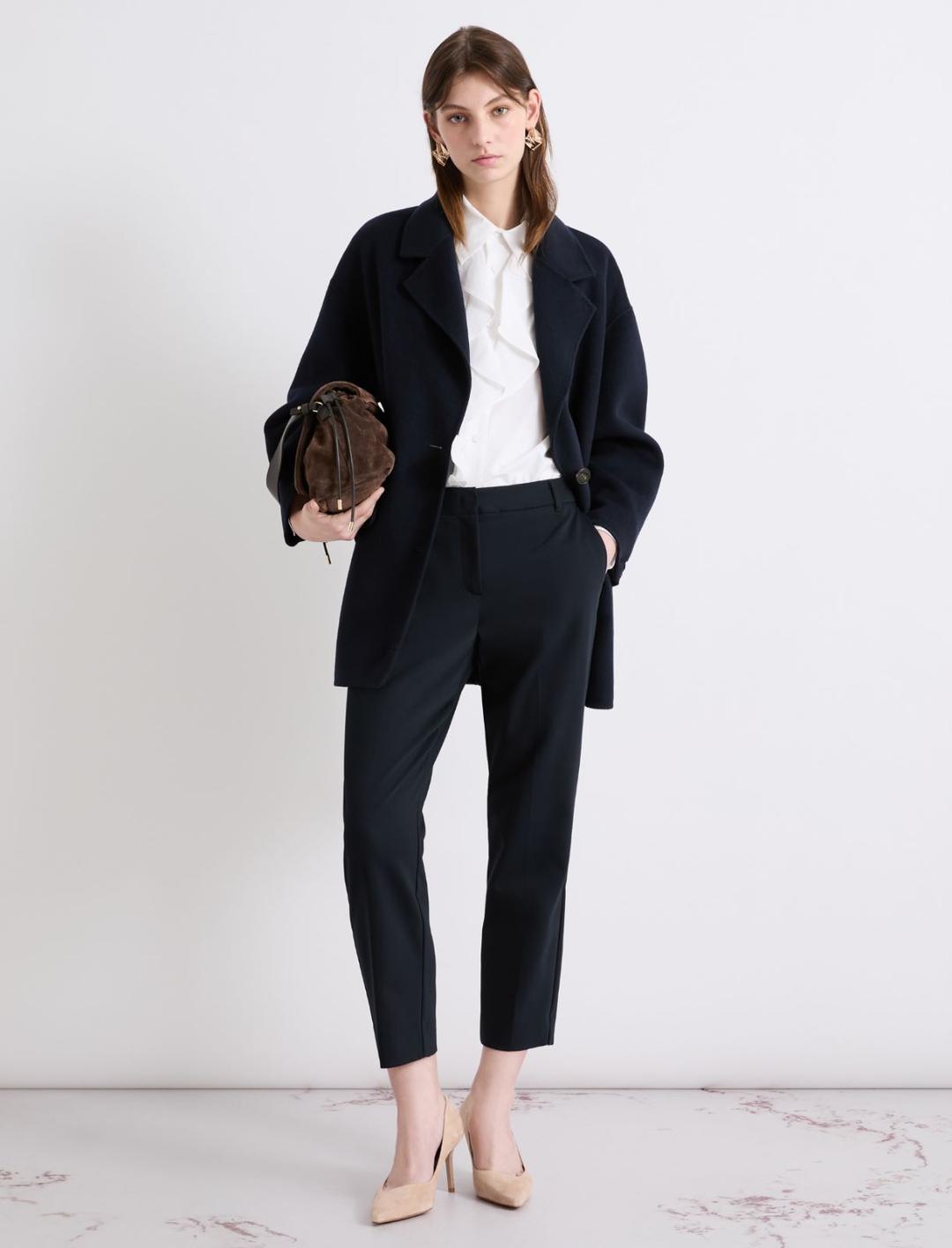 Pantalone in misto cotone stretch | Marella Pantalone in misto cotone stretch - 2 | Marella