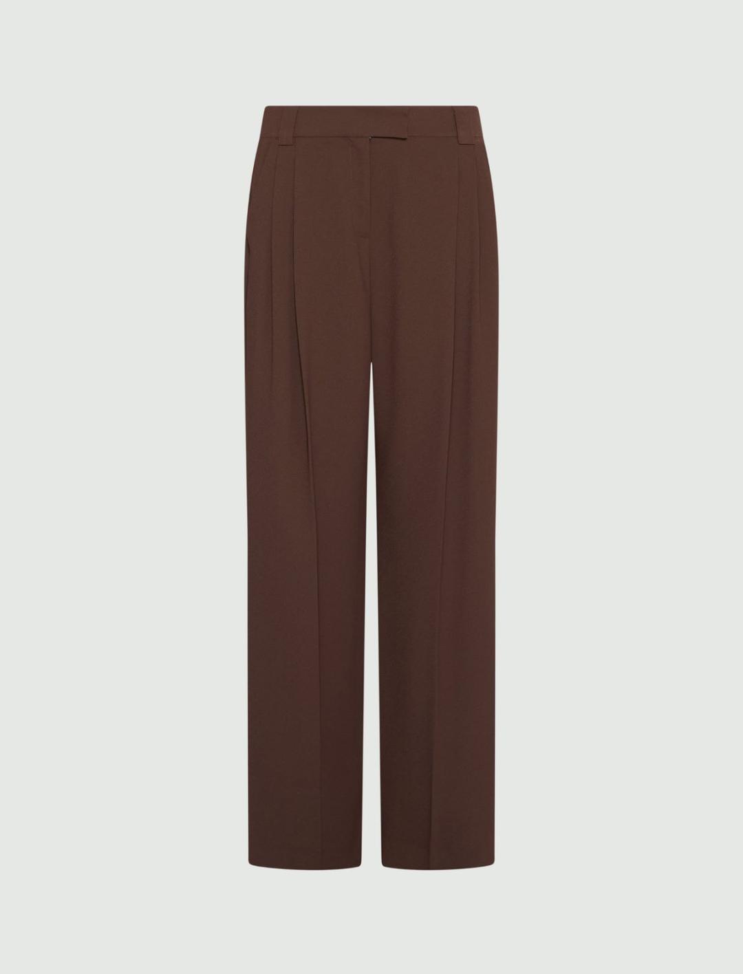 Pantalone dritto in envers satin | Marella Pantalone dritto in envers satin - 1 | Marella