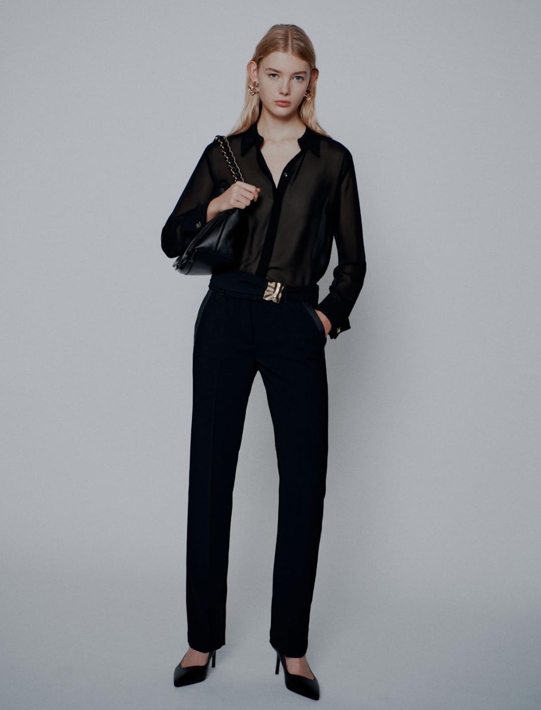 Pantalone dritto con cintura | Marella Pantalone dritto con cintura | Marella