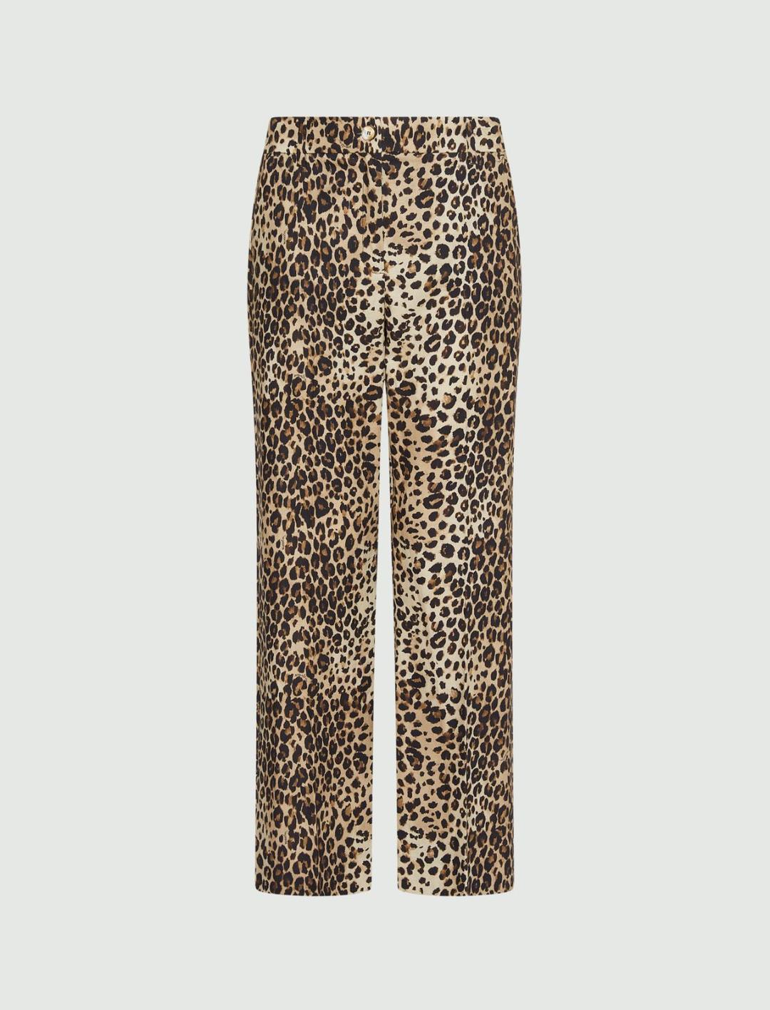 Pantalone in stuoia di misto lino | Marella Pantalone in stuoia di misto lino - 1 | Marella