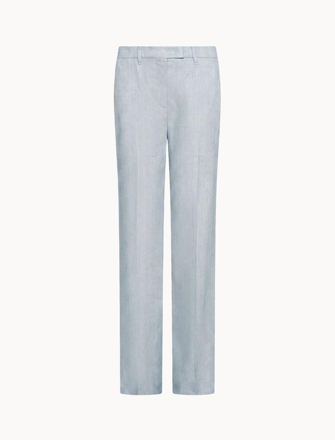 Pantalone in chevron di misto lino stretch | Marella Pantalone in chevron di misto lino stretch - 1 | Marella