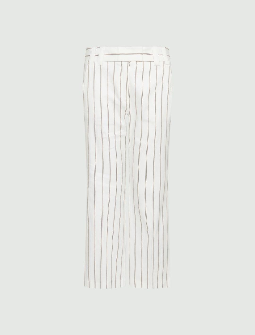 Pantalone flare in lino e cotone | Marella Pantalone flare in lino e cotone - 1 | Marella