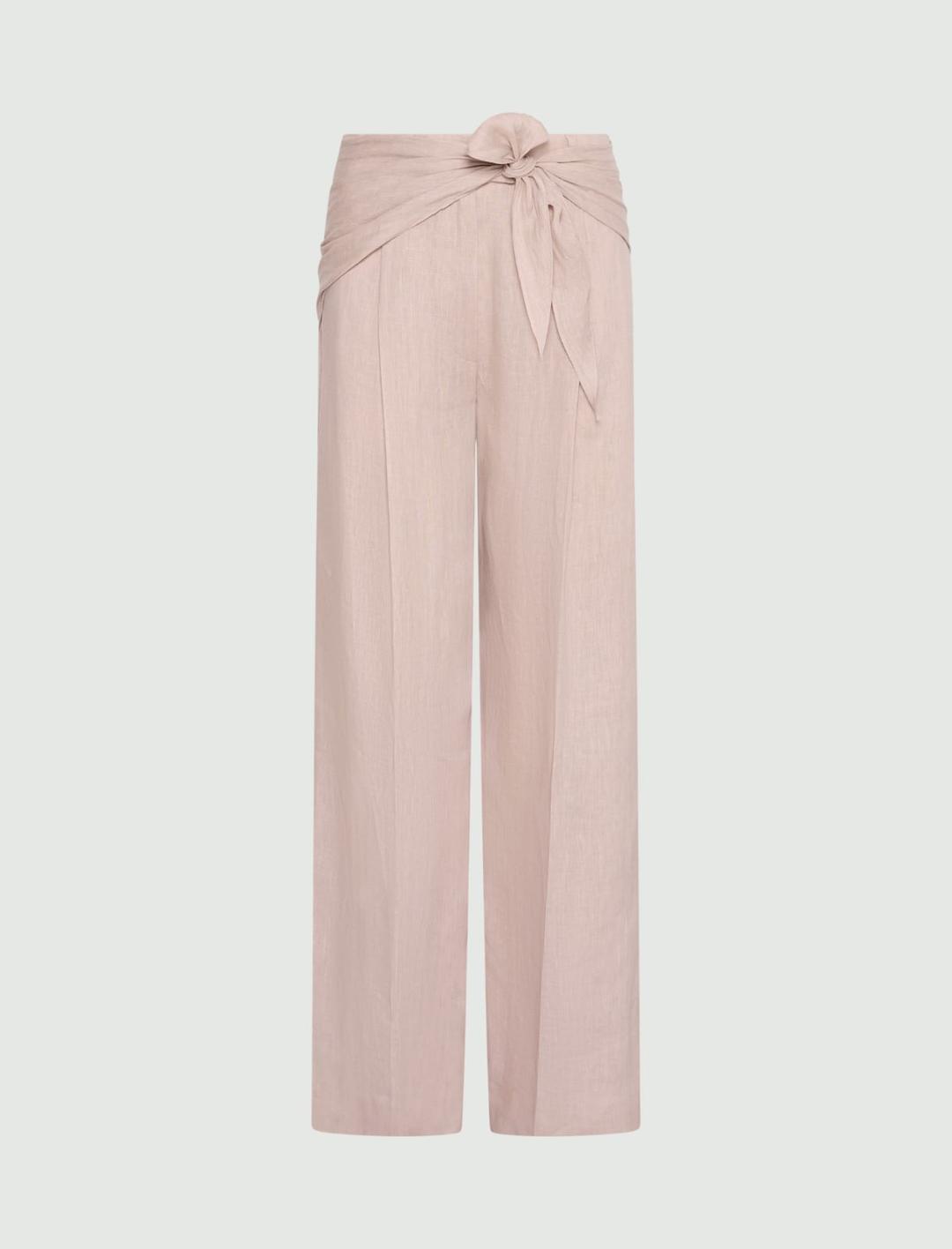 Pantalone dritto in lino | Marella Pantalone dritto in lino - 1 | Marella