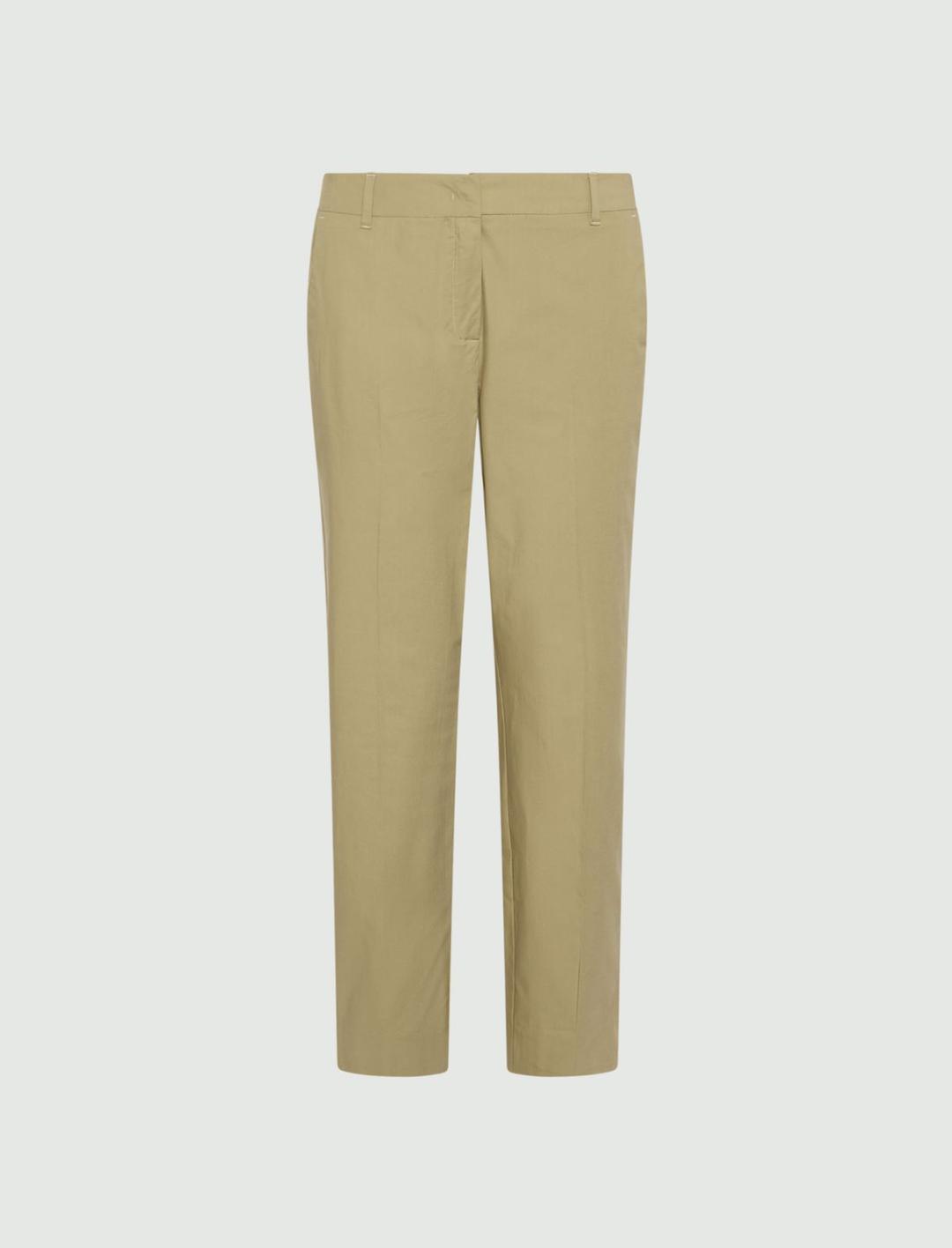 Pantalone in popeline stretch | Marella Pantalone in popeline stretch - 1 | Marella