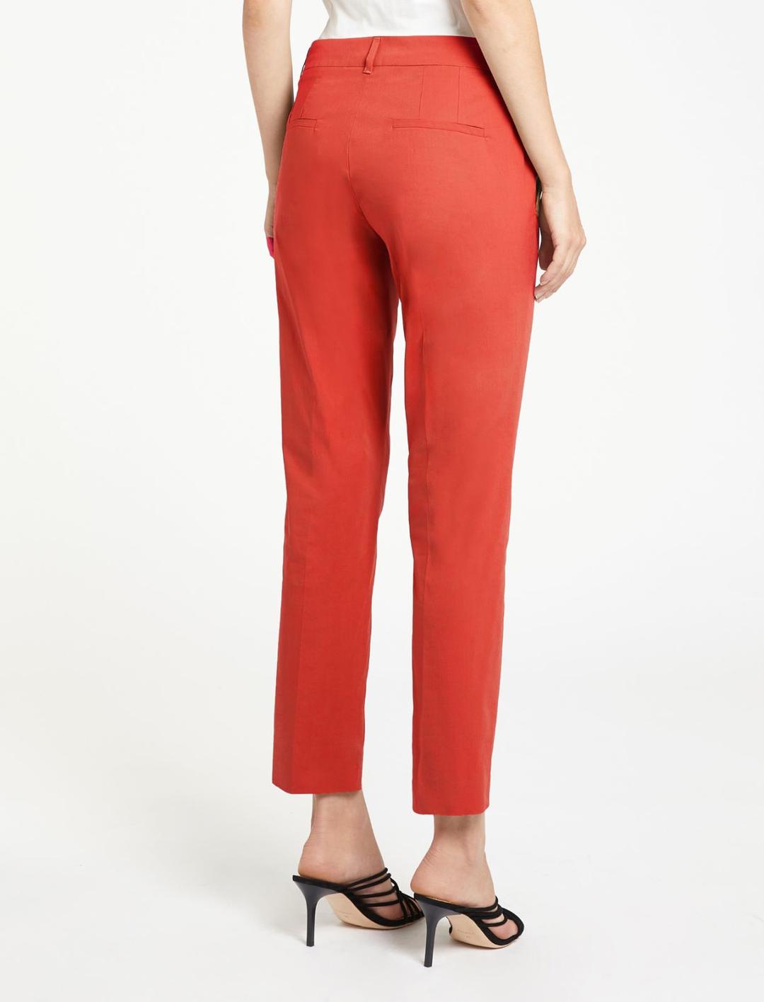 Pantalone in popeline stretch | Marella Pantalone in popeline stretch - 2 | Marella