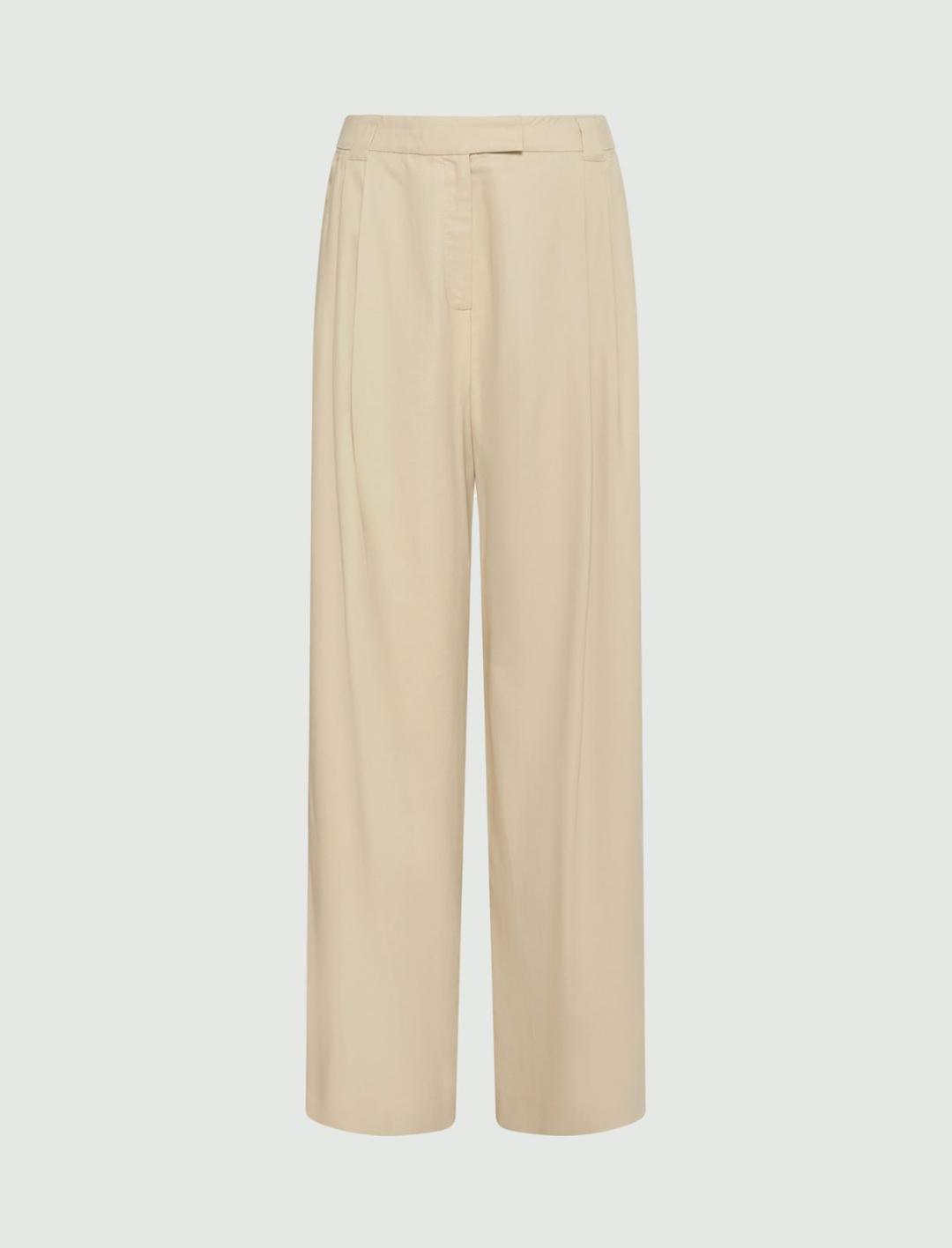 Pantalone ampio in twill | Marella Pantalone ampio in twill - 1 | Marella