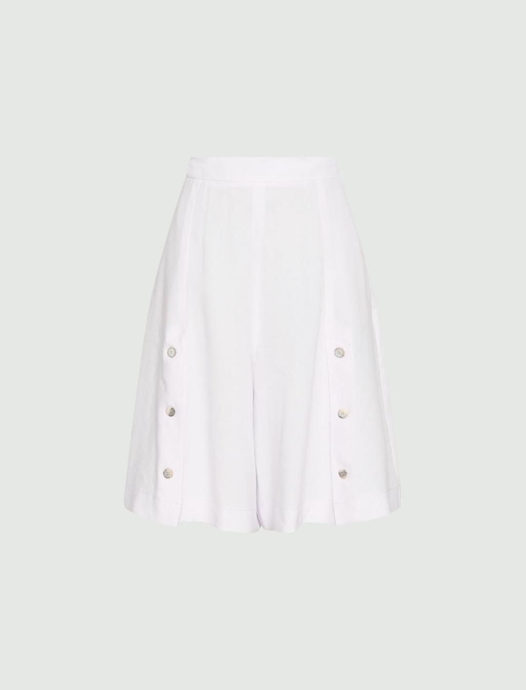 Short in misto lino e viscosa stretch | Marella Short in misto lino e viscosa stretch - 1 | Marella