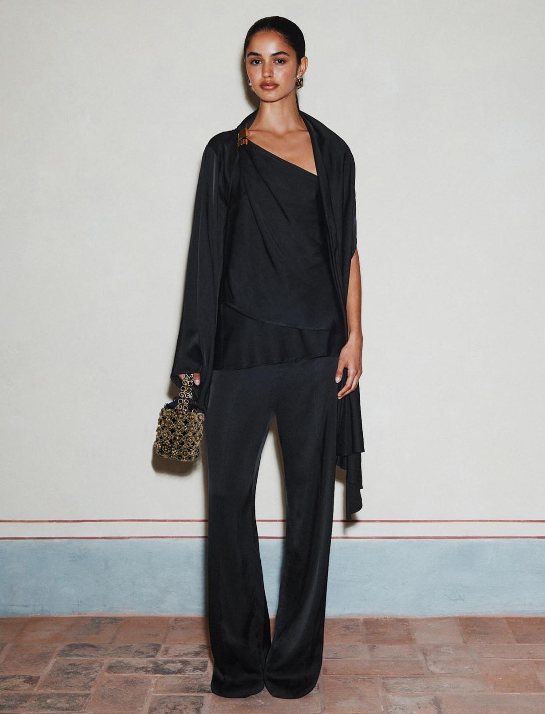 Top monospalla in satin | Marella Top monospalla in satin - 2 | Marella