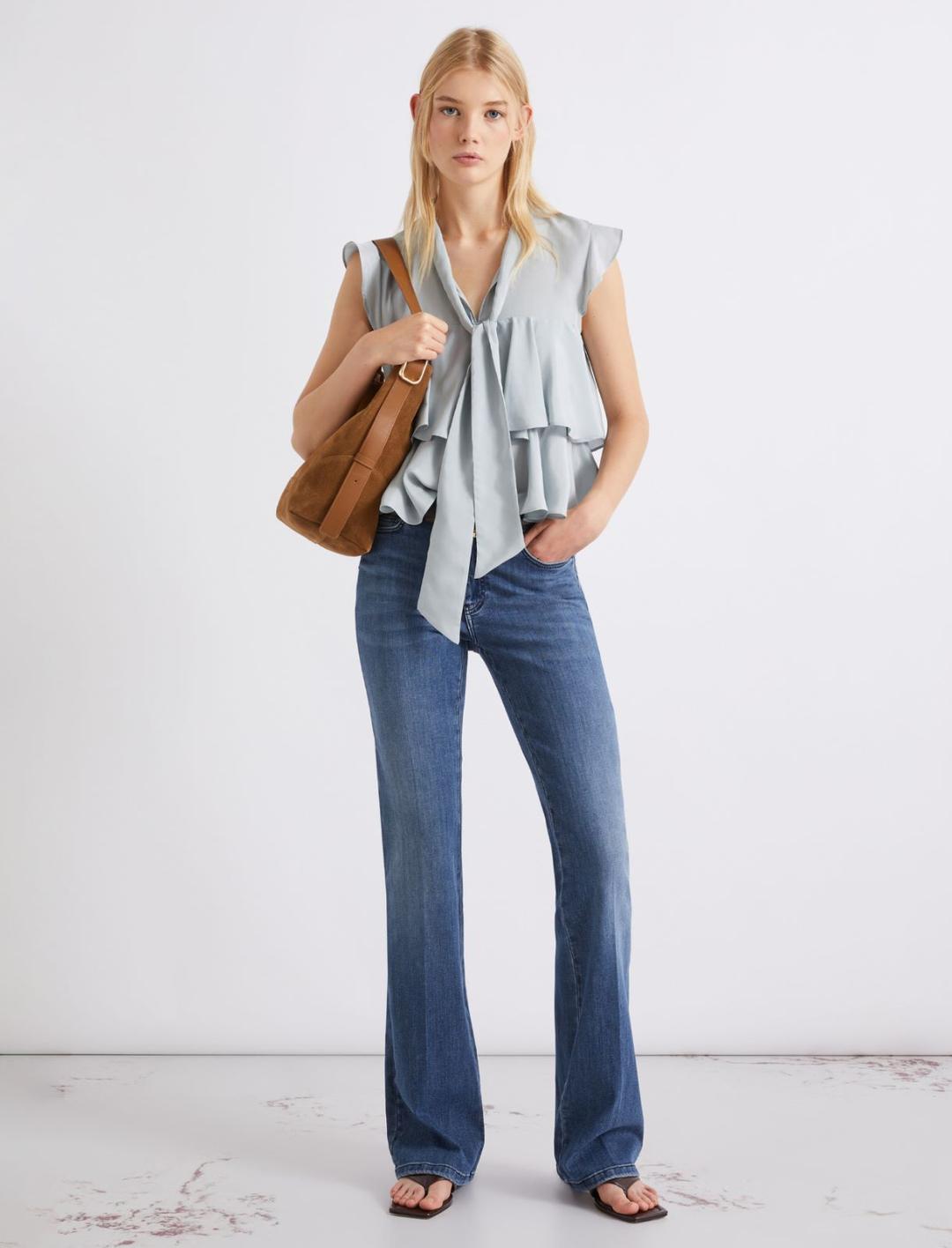 Top in seta habotai lavata | Marella Top in seta habotai lavata - 2 | Marella