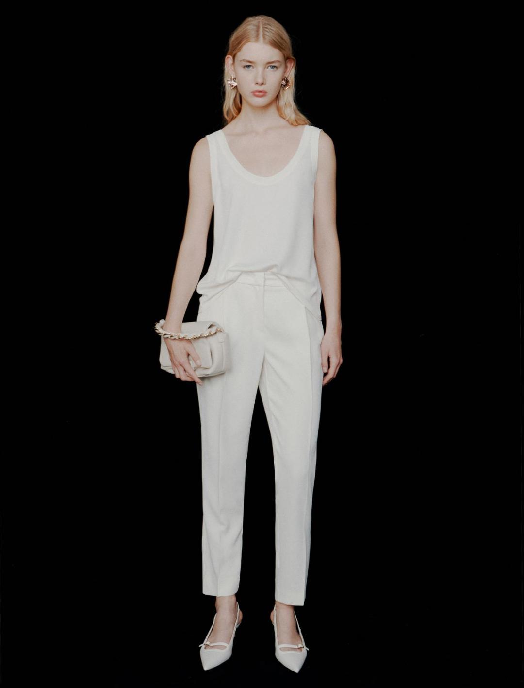 Canotta in satin light | Marella Canotta in satin light | Marella