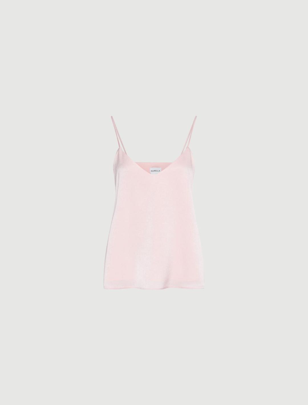 Slip top in satin | Marella Slip top in satin - 1 | Marella