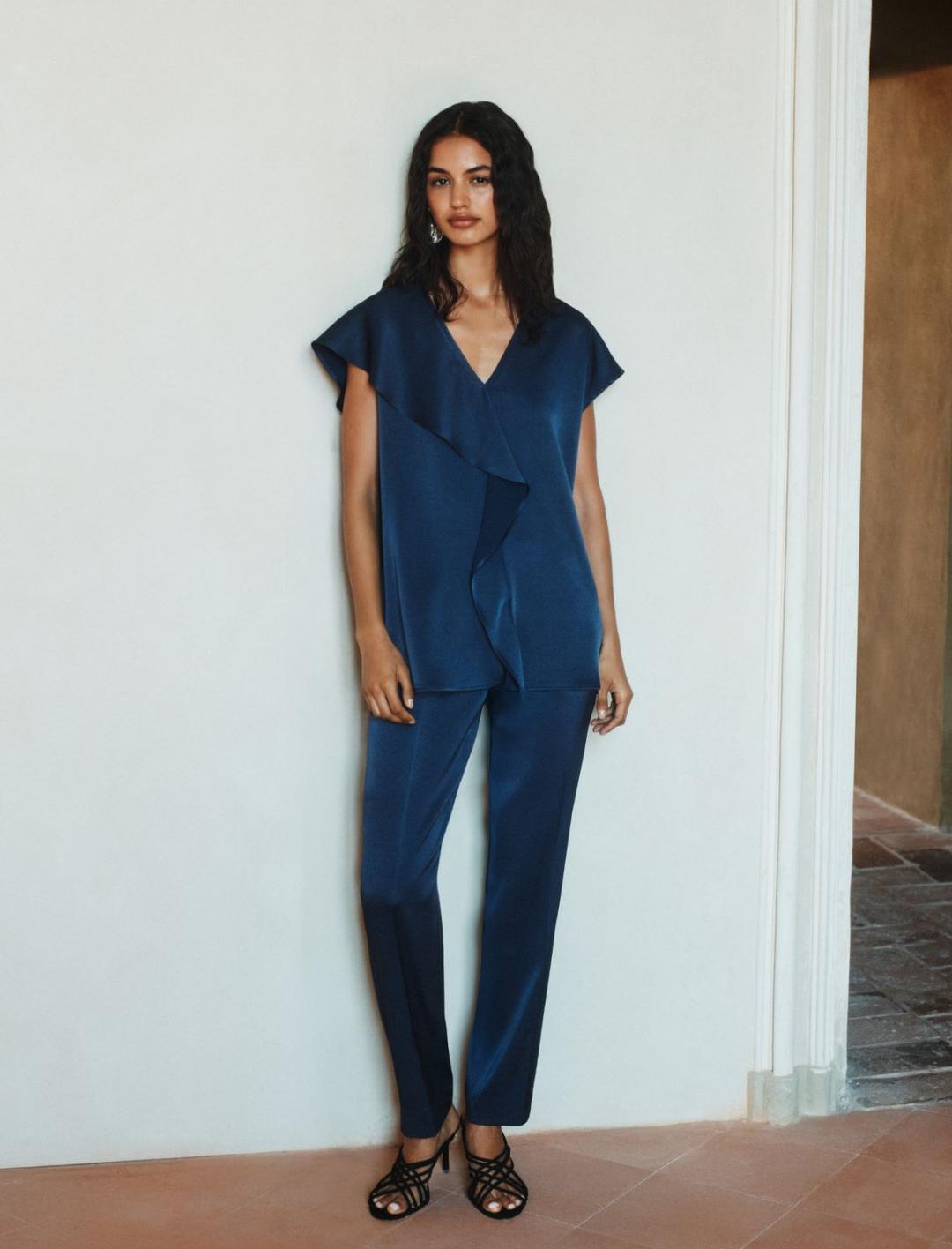 Top smanicato con volant | Marella Top smanicato con volant - 2 | Marella