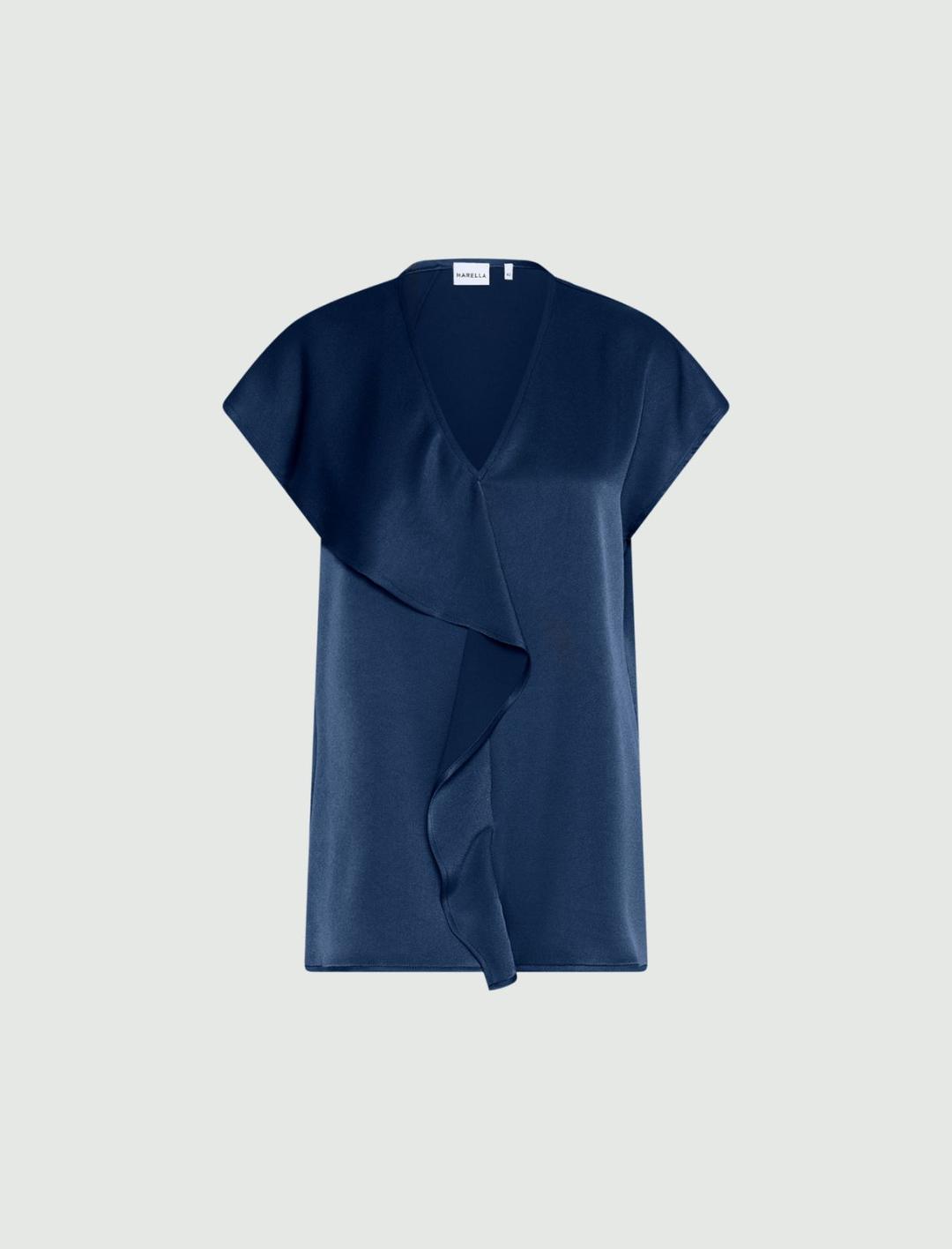 Top smanicato con volant | Marella Top smanicato con volant - 1 | Marella