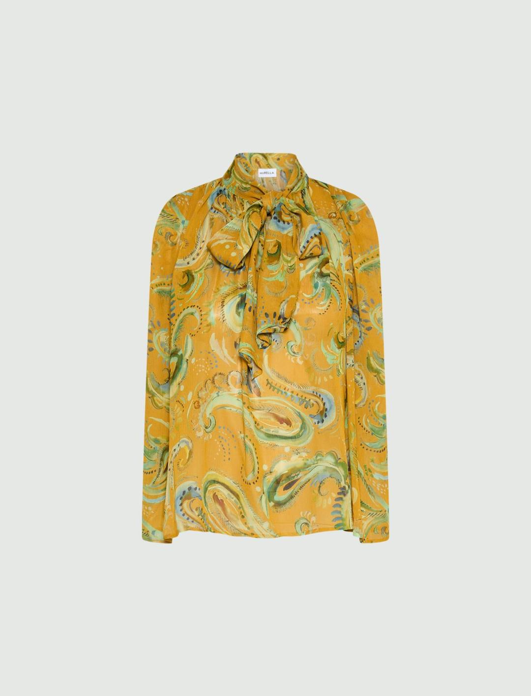 Top svasato in creponne | Marella Top svasato in creponne - 1 | Marella