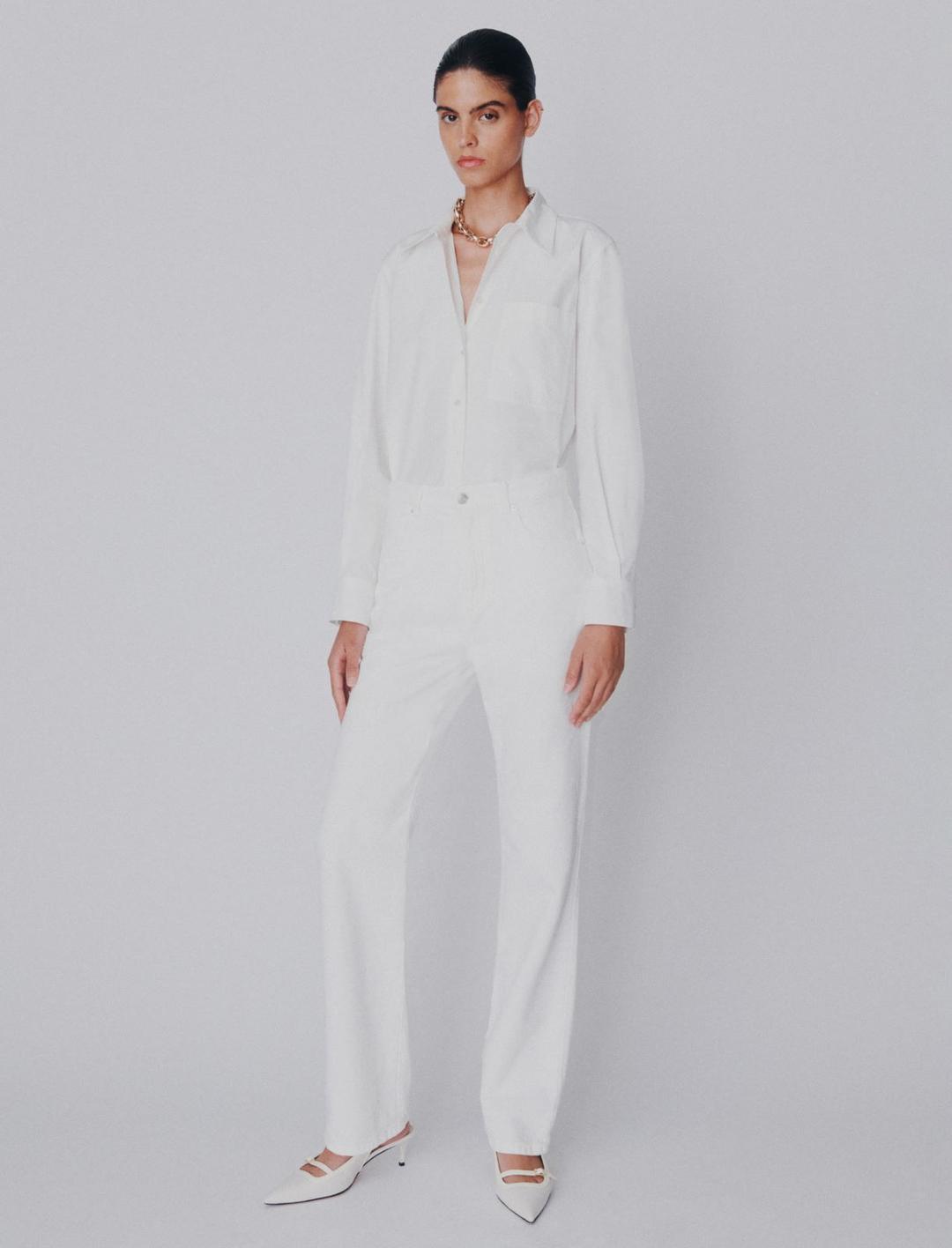 Jeans straight fit in denim | Marella Jeans straight fit in denim | Marella