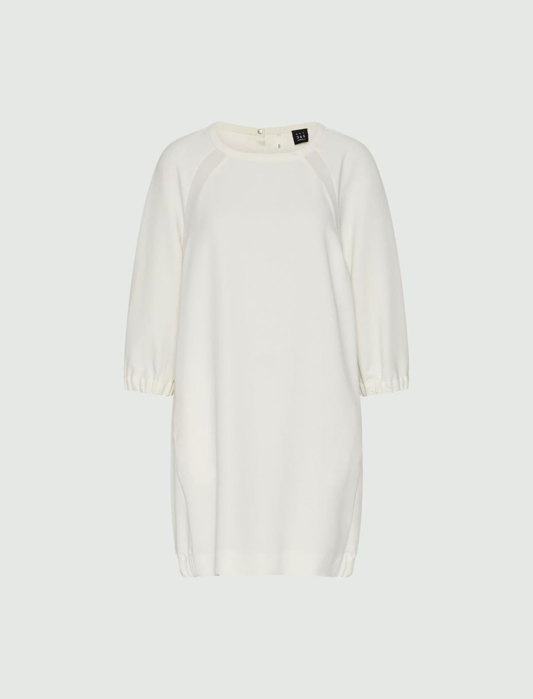 Abito in envers satin e georgette | Marella Abito in envers satin e georgette - 1 | Marella