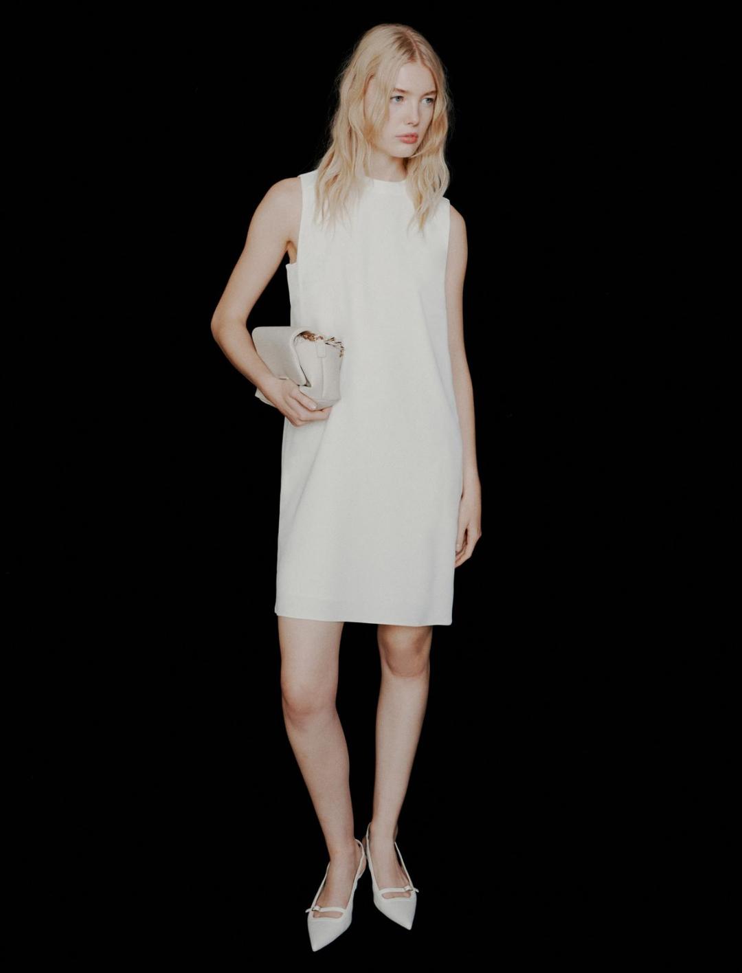 Abito smanicato in envers satin | Marella Abito smanicato in envers satin - 2 | Marella