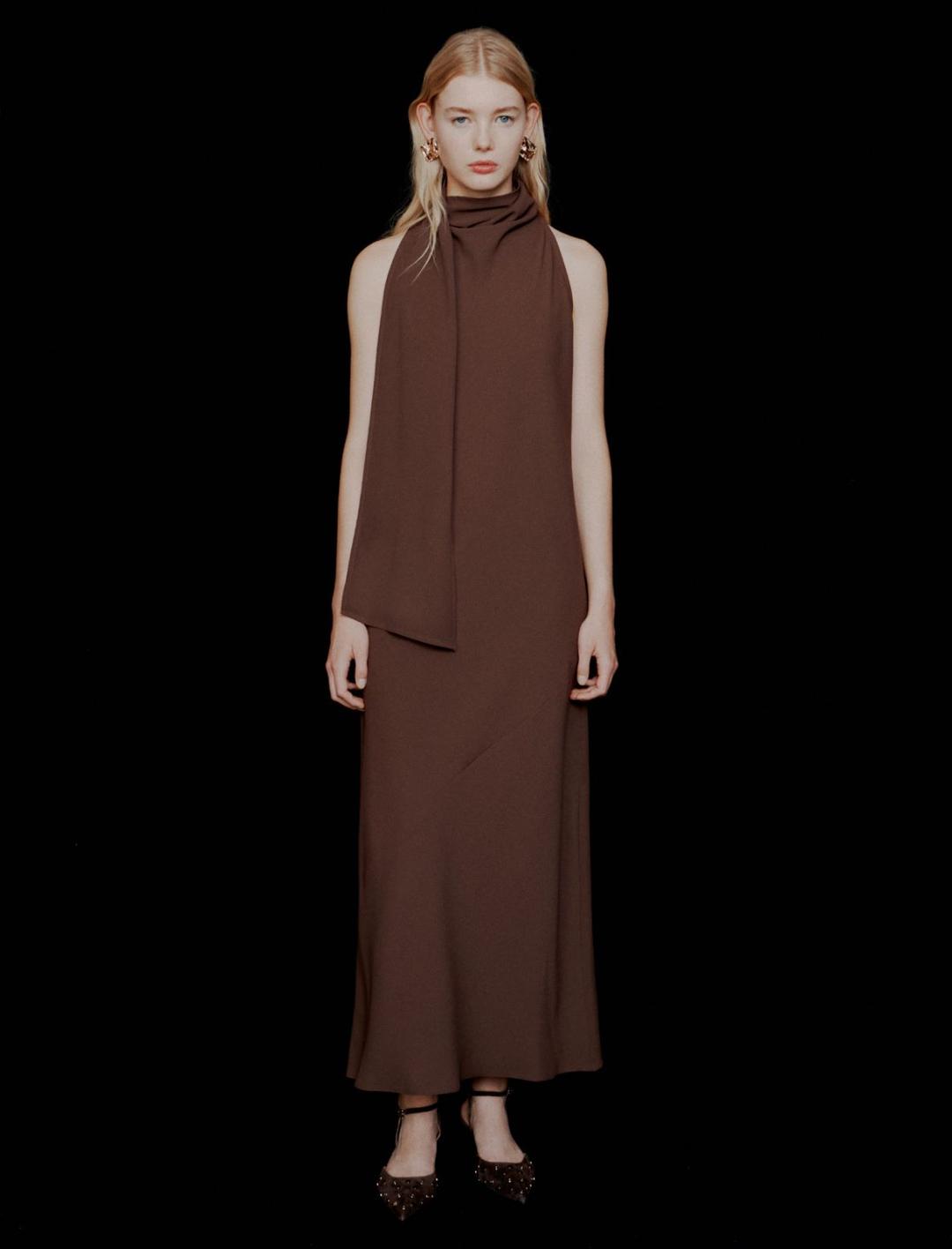 Abito longuette in envers satin | Marella Abito longuette in envers satin | Marella