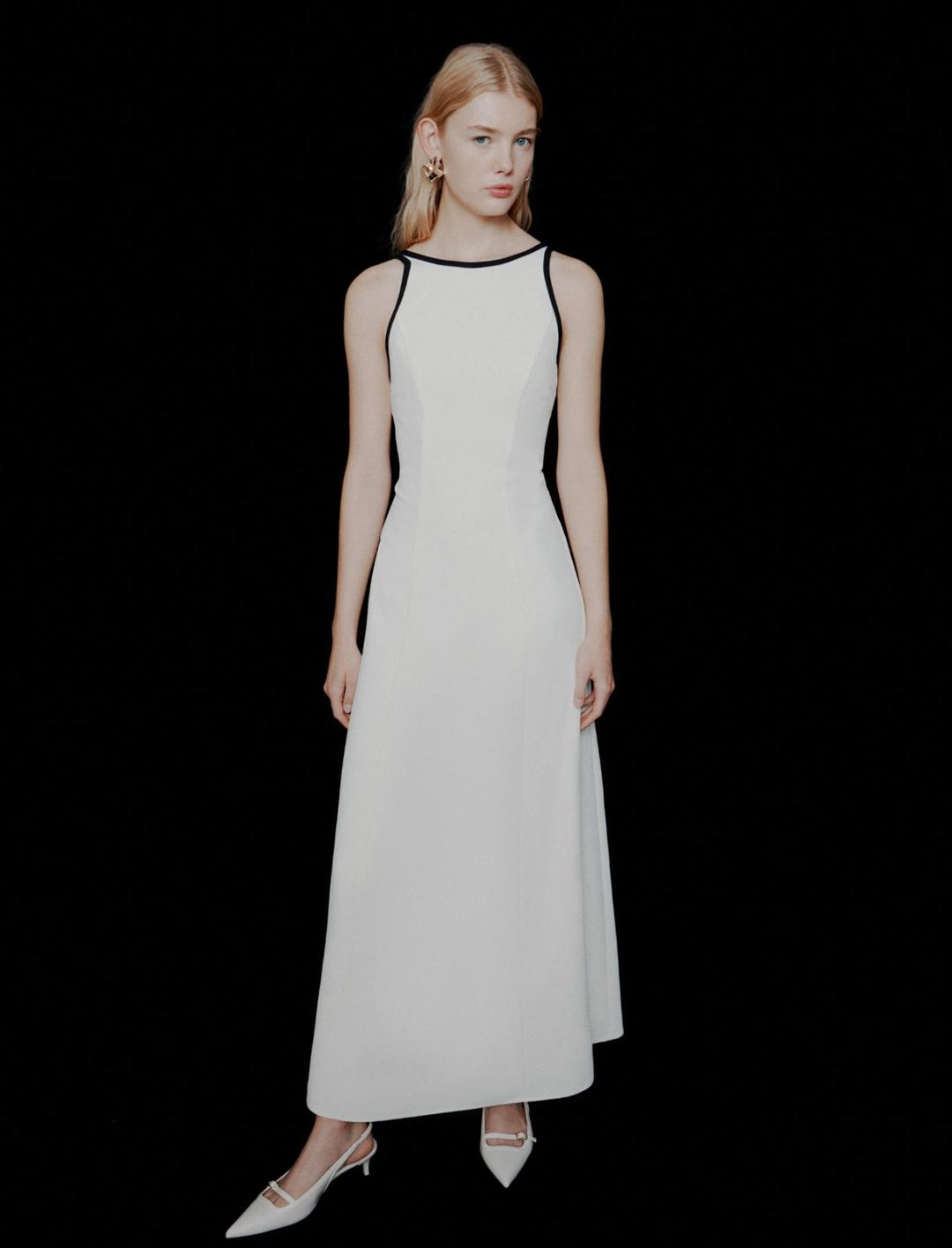 Abito in envers satin con schiena scoperta | Marella Abito in envers satin con schiena scoperta | Marella