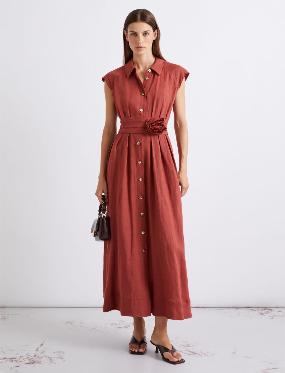 Chemisier in puro lino | Marella Chemisier in puro lino - 2 | Marella