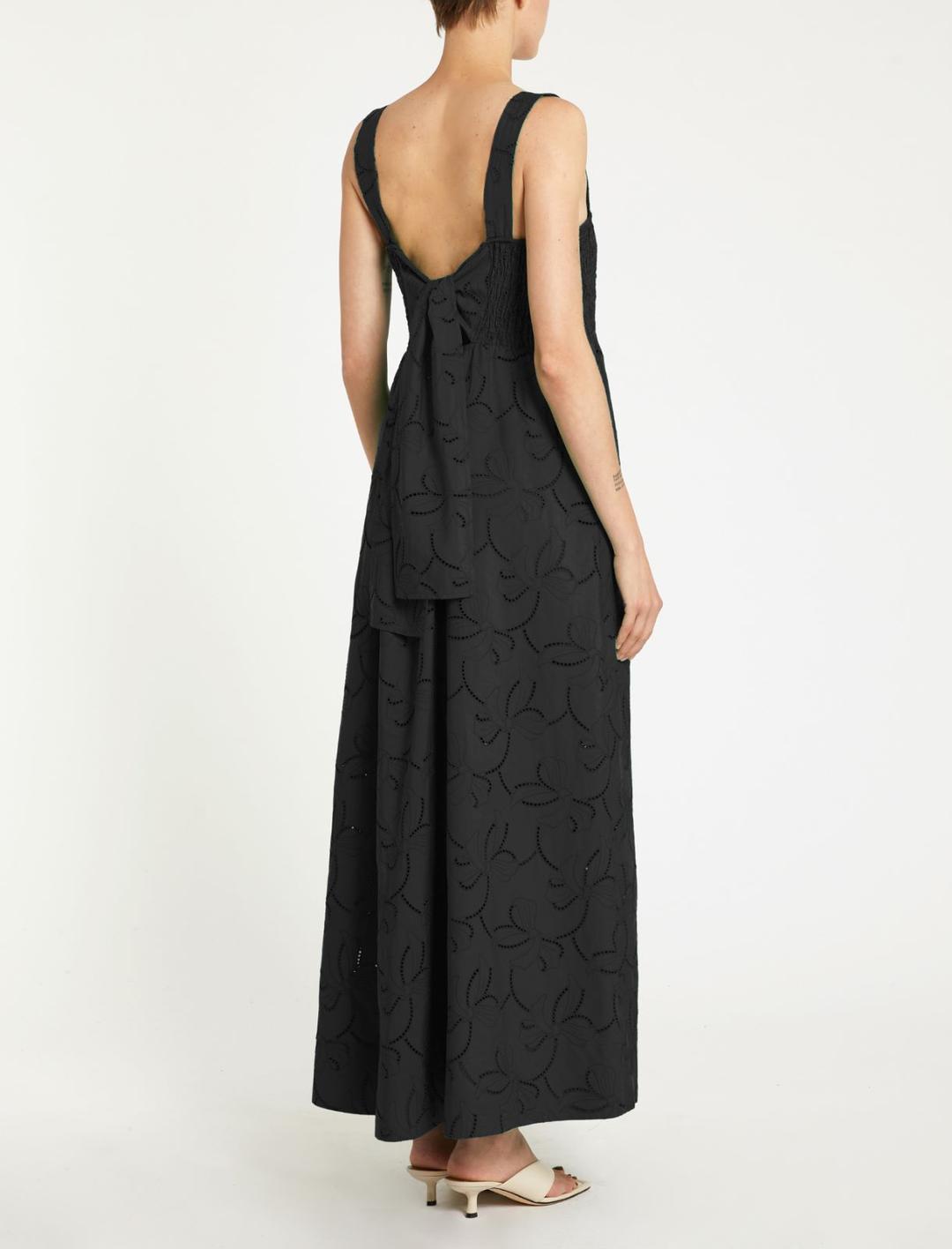 Abito fit and flare in popeline con ricamo sangallo | Marella Abito fit and flare in popeline con ricamo sangallo - 2 | Marella