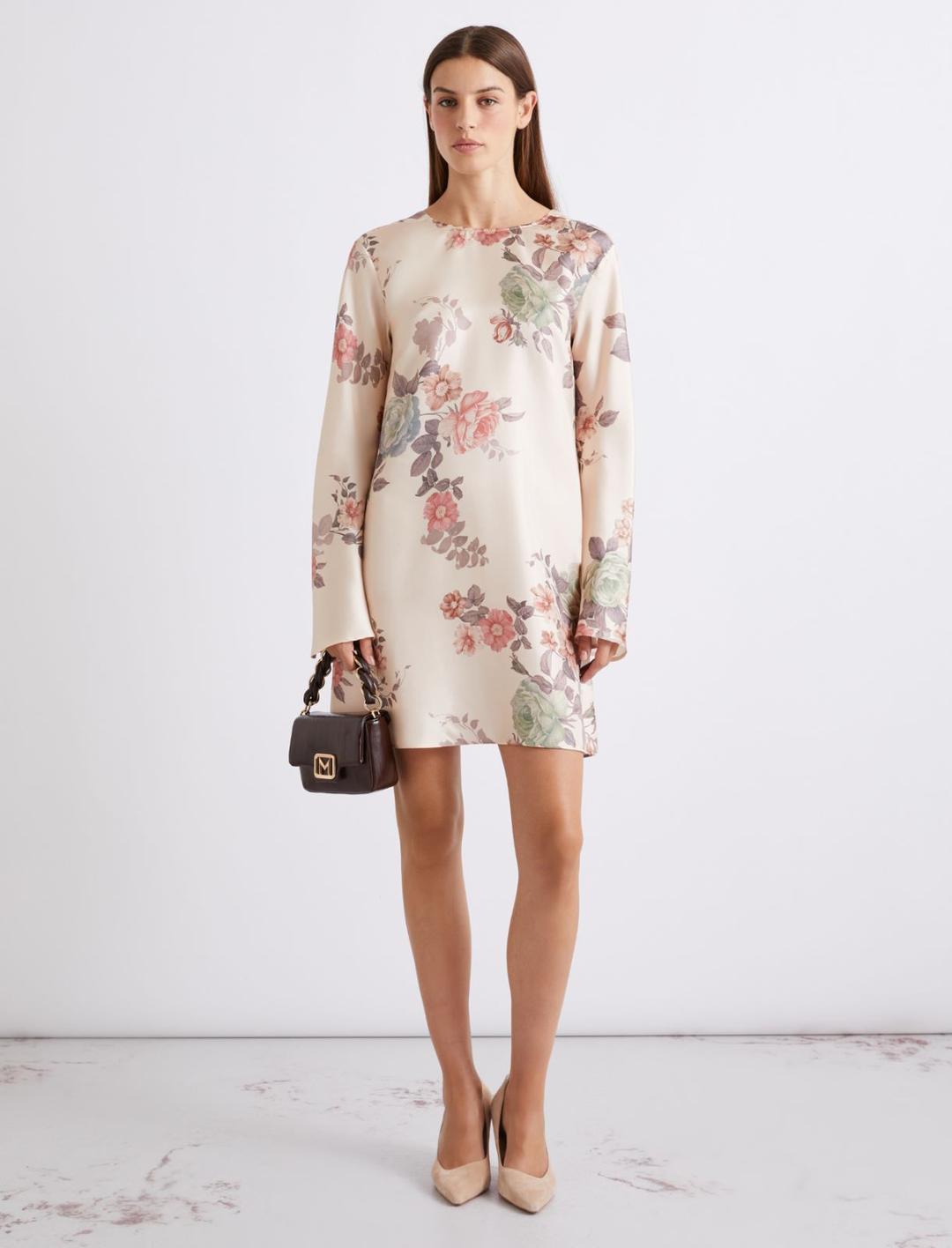 Abito svasato in twill di seta | Marella Abito svasato in twill di seta | Marella