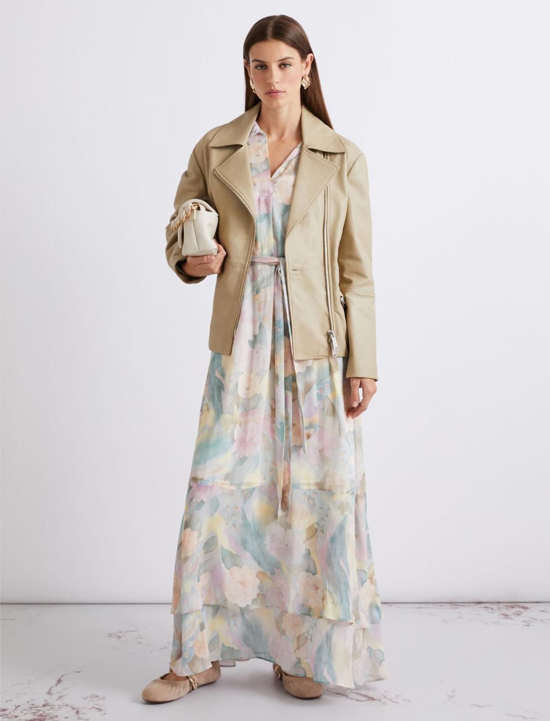 Abito lungo in georgette stampato | Marella Abito lungo in georgette stampato - 2 | Marella