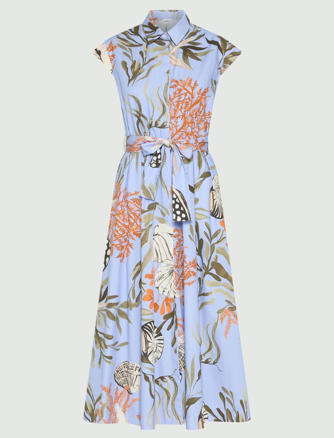 Chemisier in cotone stretch | Marella Chemisier in cotone stretch - 1 | Marella