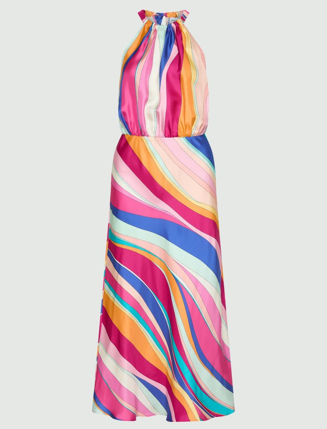 Abito lungo in twill di seta | Marella Abito lungo in twill di seta - 1 | Marella