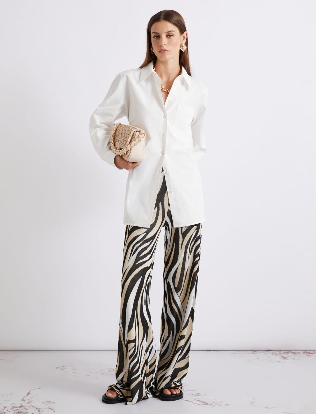 Pantaloni in maglia jacquard | Marella Pantaloni in maglia jacquard - 2 | Marella