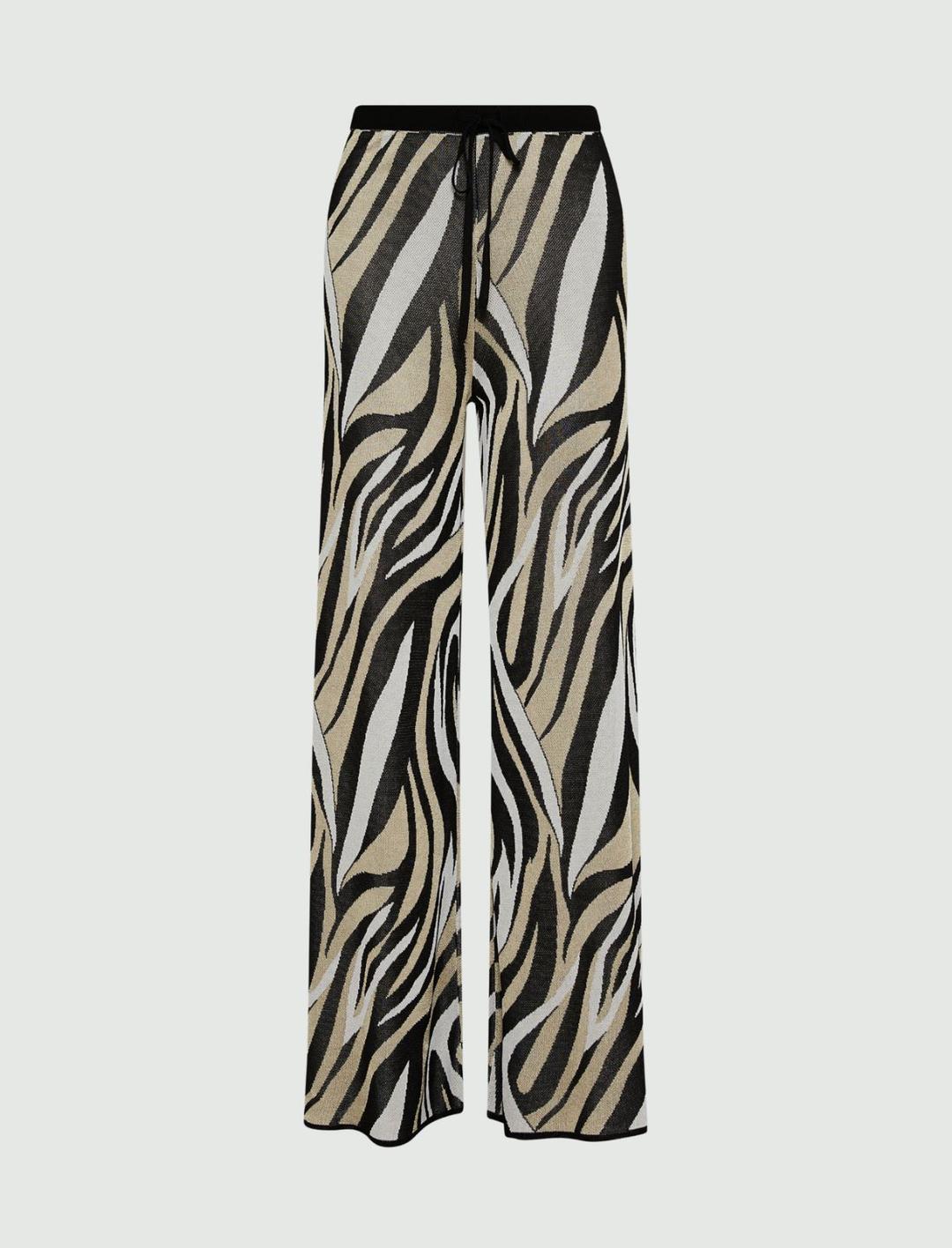 Pantaloni in maglia jacquard | Marella Pantaloni in maglia jacquard - 1 | Marella