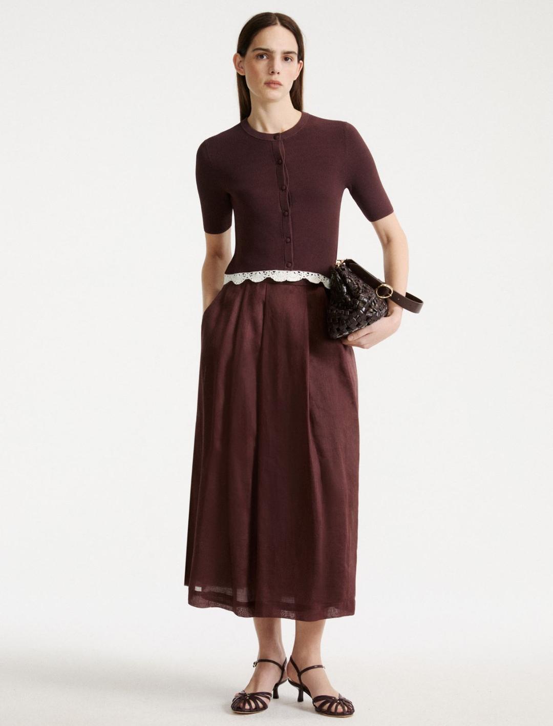 Cardigan in maglia di misto viscosa | Marella Cardigan in maglia di misto viscosa - 2 | Marella