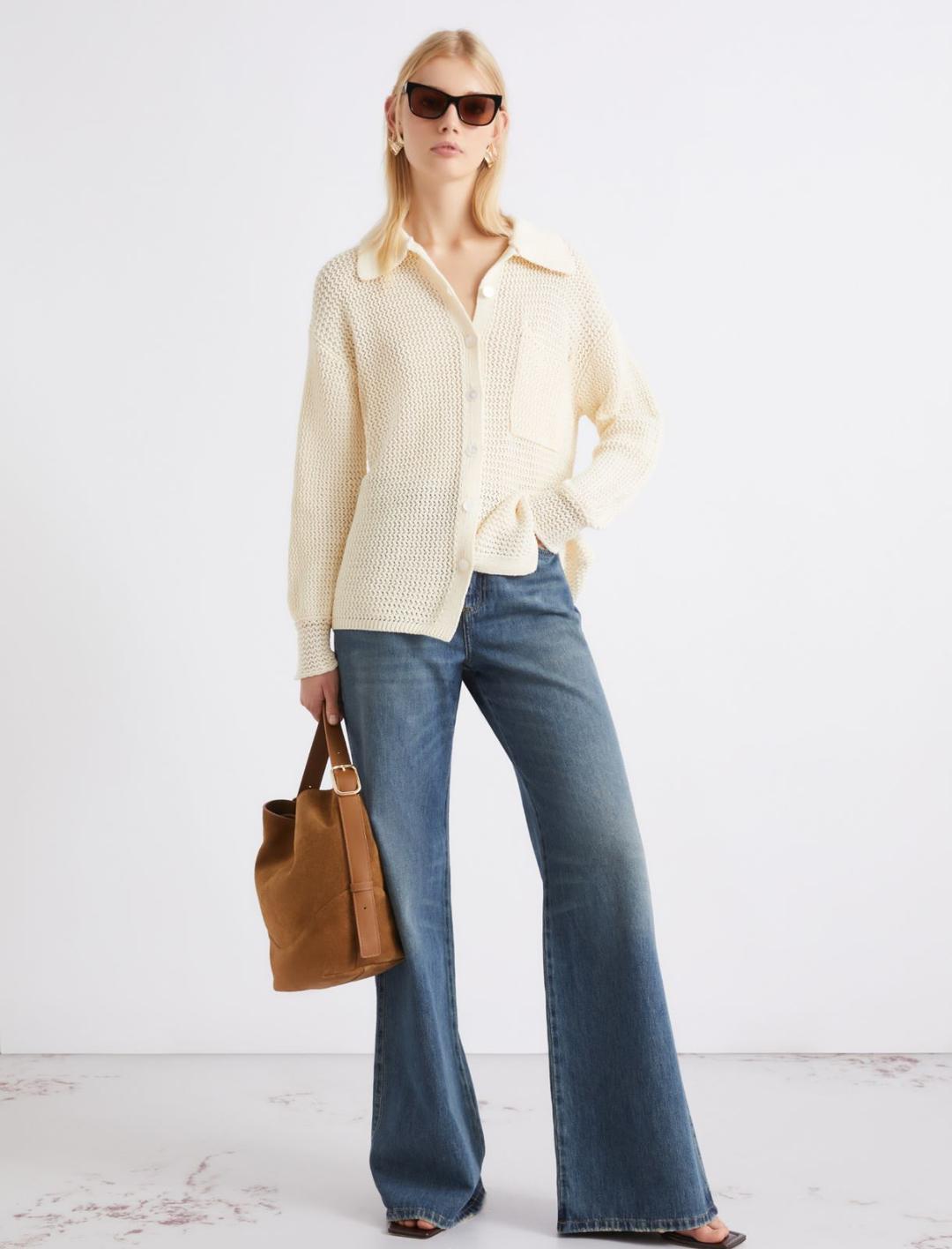 Giacca in maglia di puro cotone | Marella Giacca in maglia di puro cotone | Marella