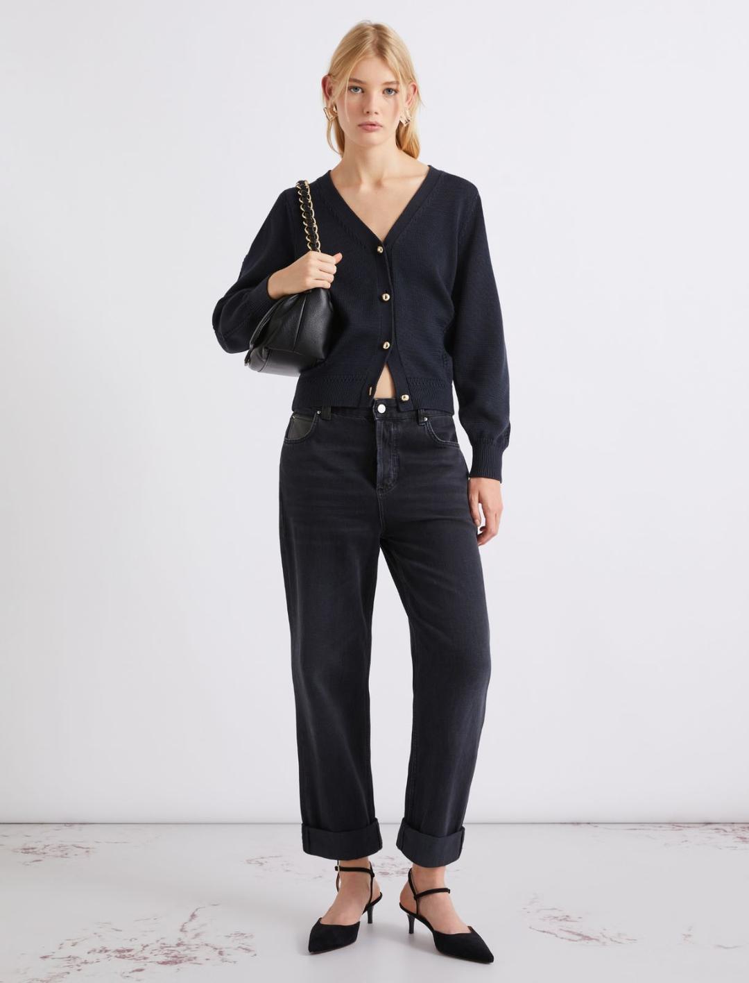 Cardigan aderente con scollo a V | Marella Cardigan aderente con scollo a V - 2 | Marella