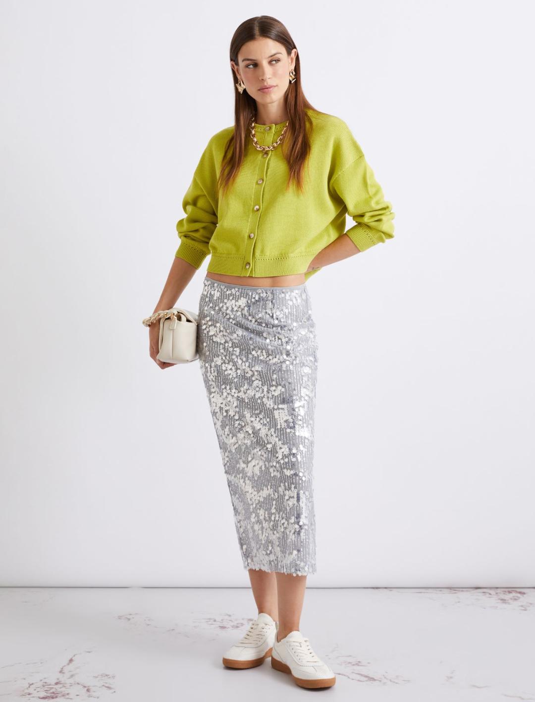 Cardigan in cotone girocollo | Marella Cardigan in cotone girocollo | Marella