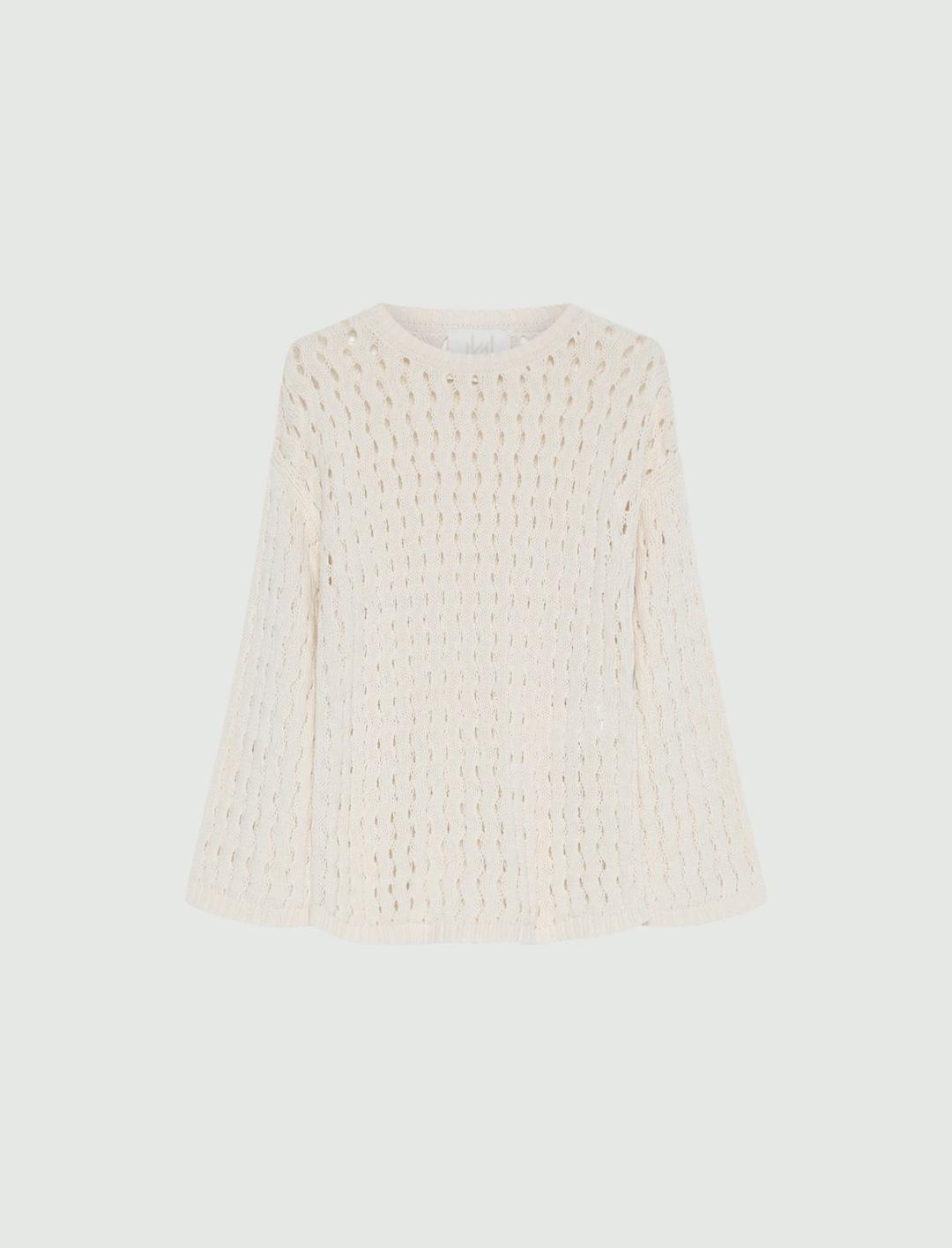 Maglia A Manica Lunga In Pizzo Curves & Lace – Taglia Unica Donna – Royal – Eleganza E Fascino