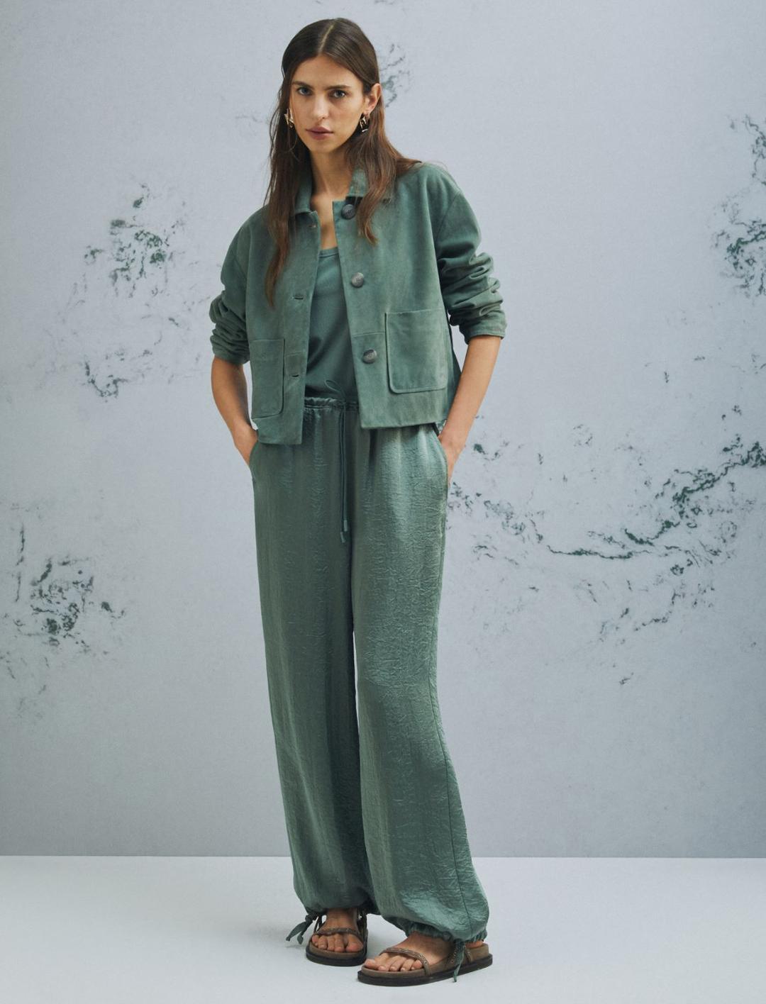 Giacca boxy in suede | Marella Giacca boxy in suede - 2 | Marella