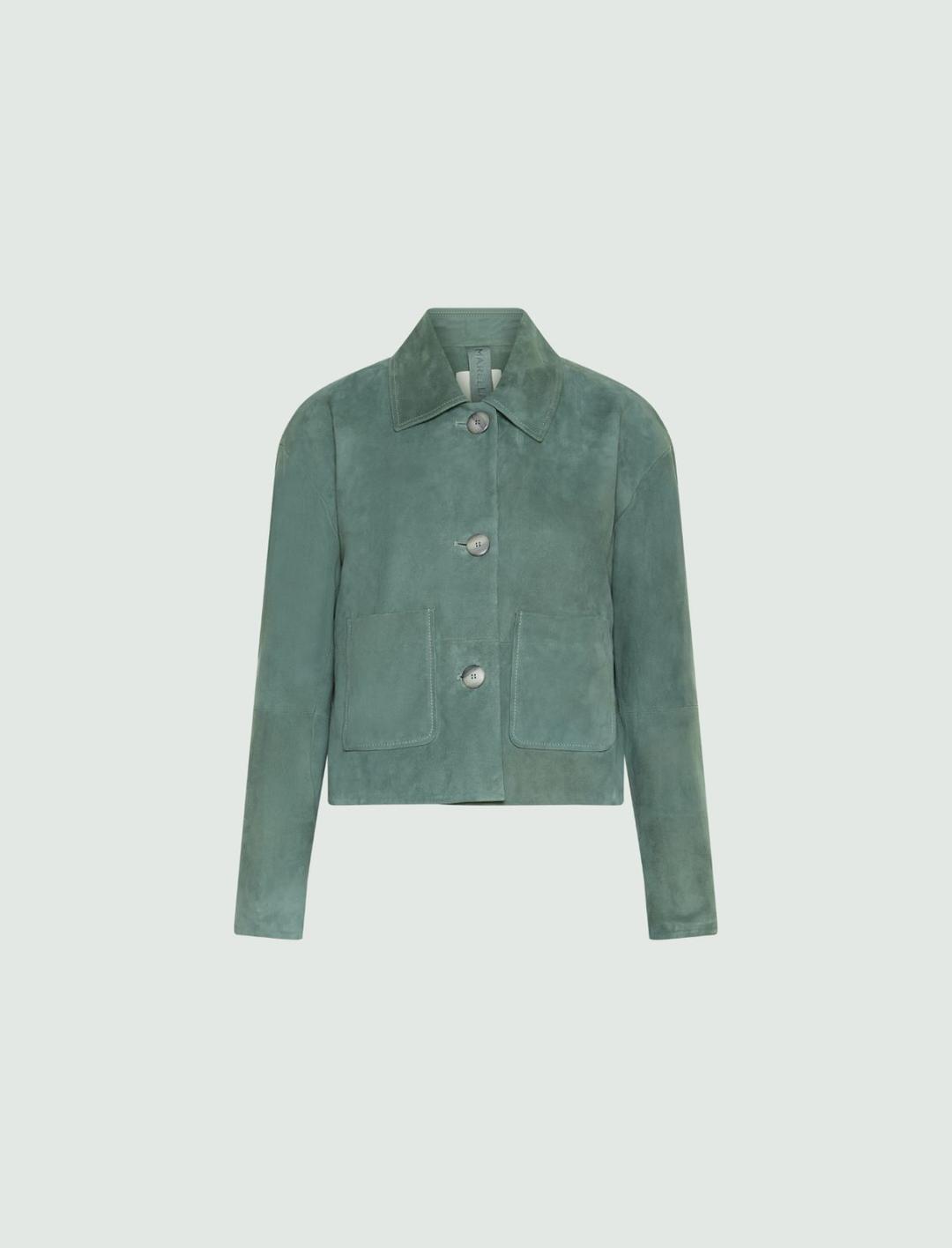 Giacca boxy in suede | Marella Giacca boxy in suede - 1 | Marella