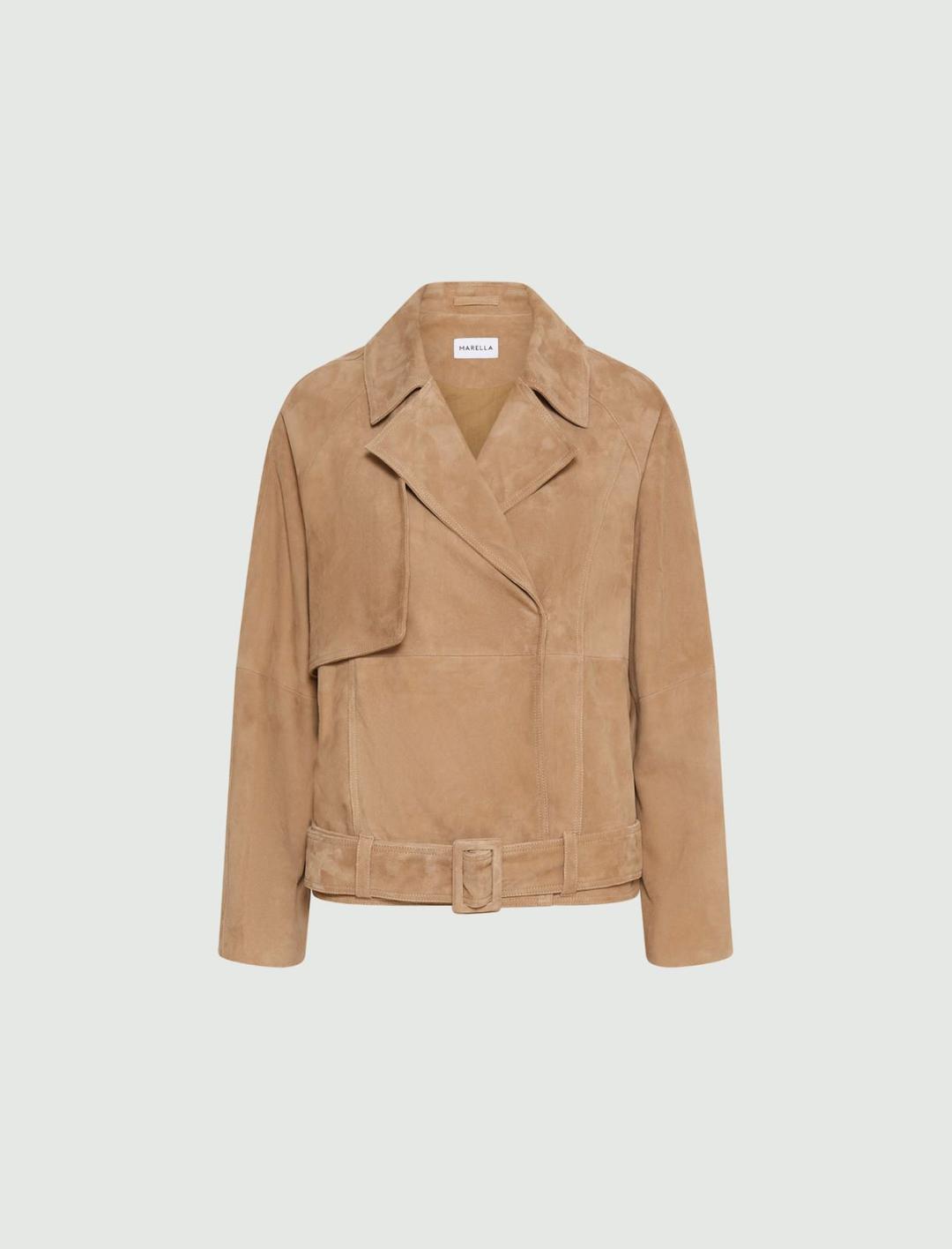 Giacca in camoscio | Marella Giacca in camoscio - 1 | Marella