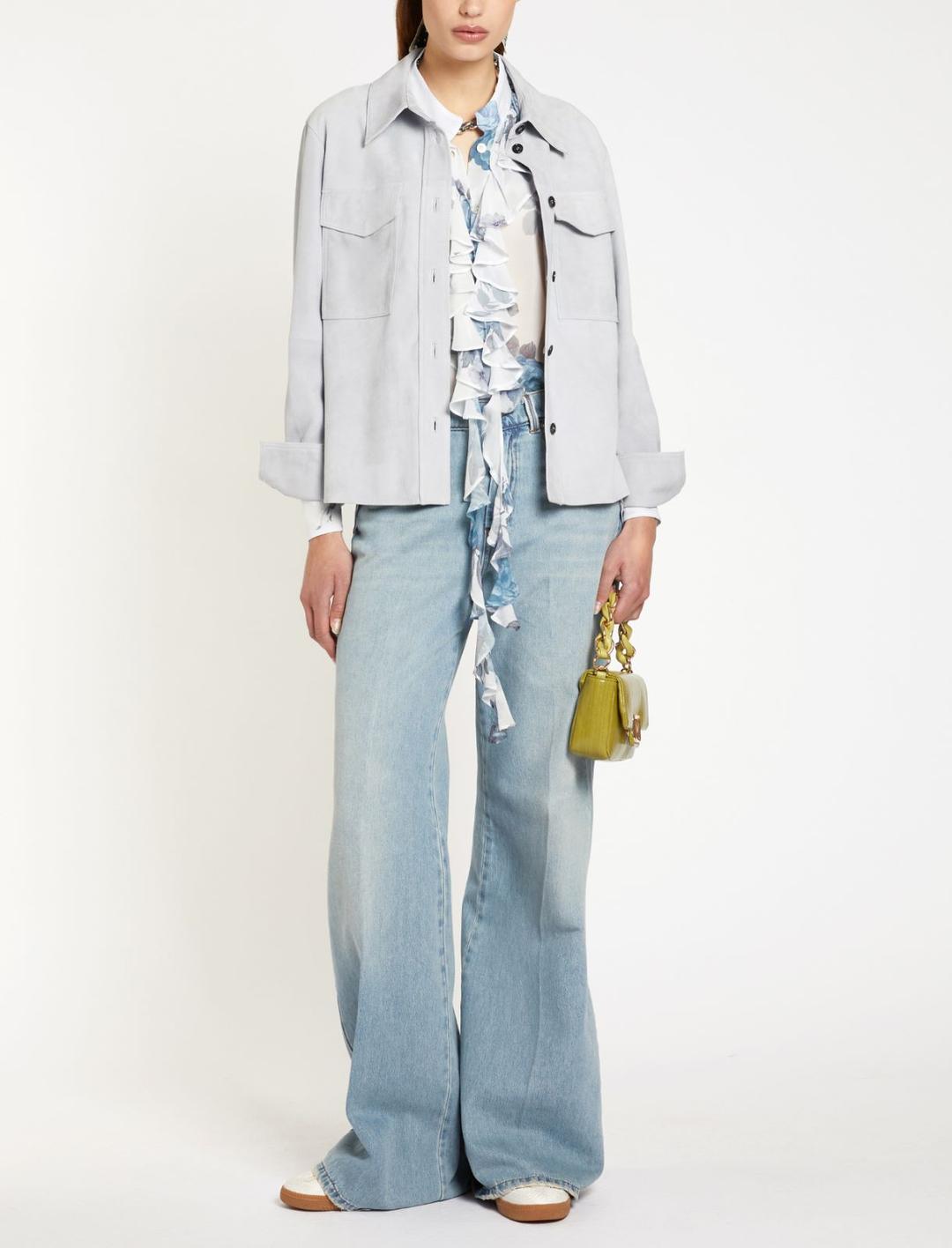 Giacca camicia in camoscio | Marella Giacca camicia in camoscio - 2 | Marella