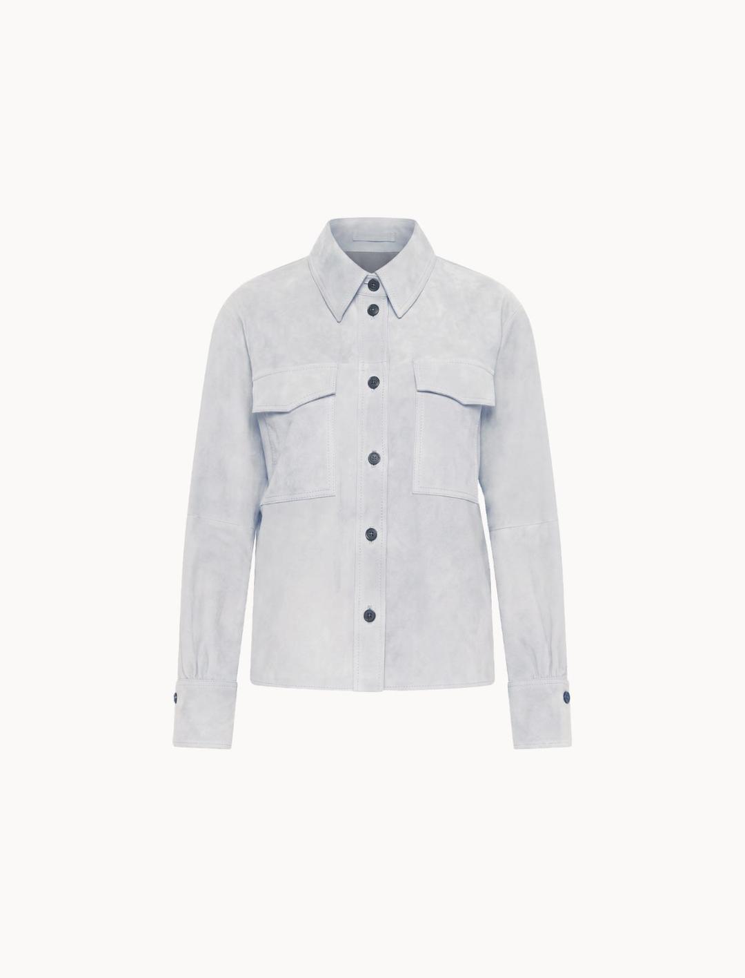 Giacca camicia in camoscio | Marella Giacca camicia in camoscio - 1 | Marella