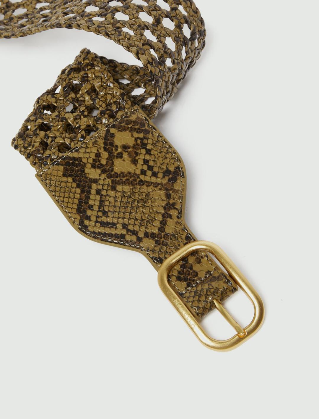 Cintura alta con stampa pitone | Marella Cintura alta con stampa pitone - 2 | Marella