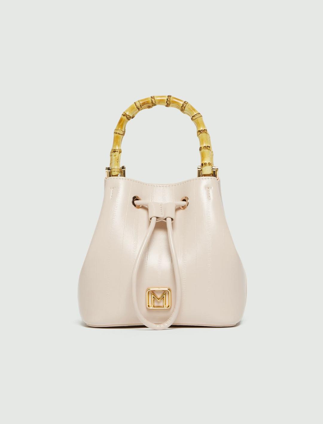 Borsa a secchiello stampa rettile | Marella Borsa a secchiello stampa rettile - 1 | Marella